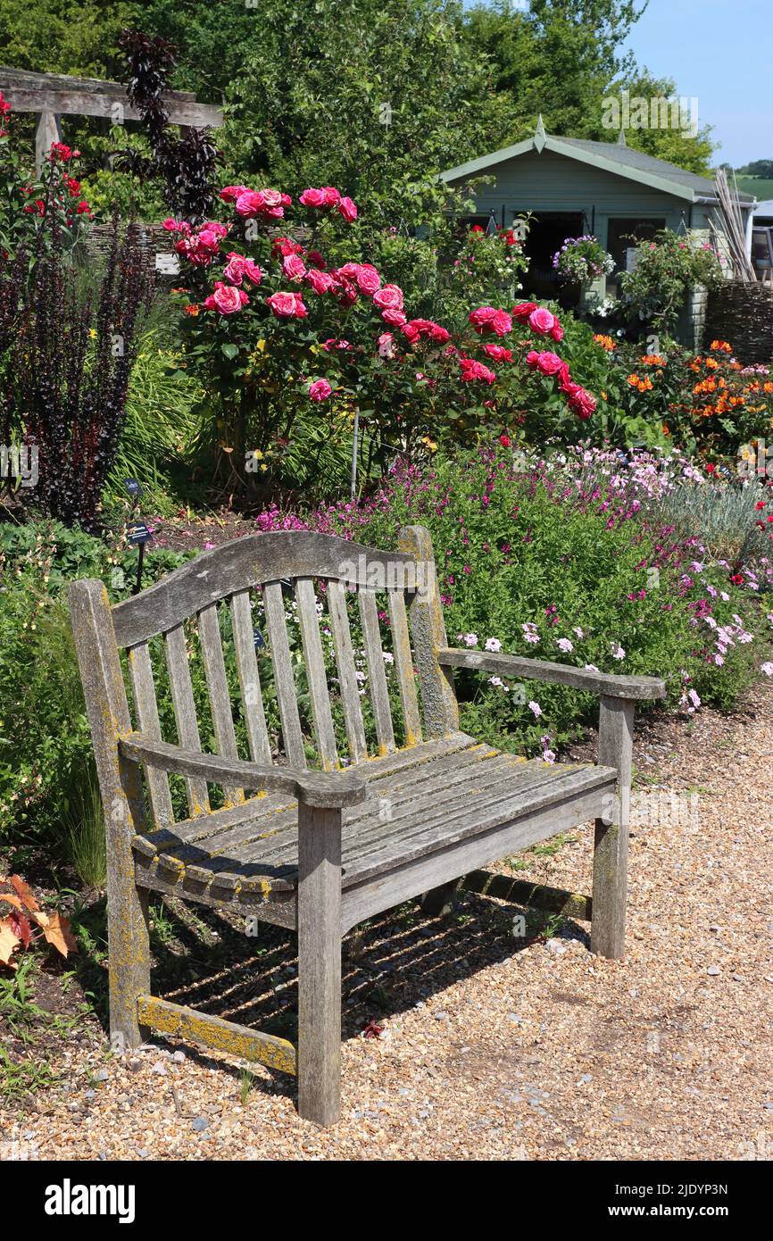 Floral Fantasia, RHS Hyde Hall, Chelmsford, Essex, Großbritannien Stockfoto