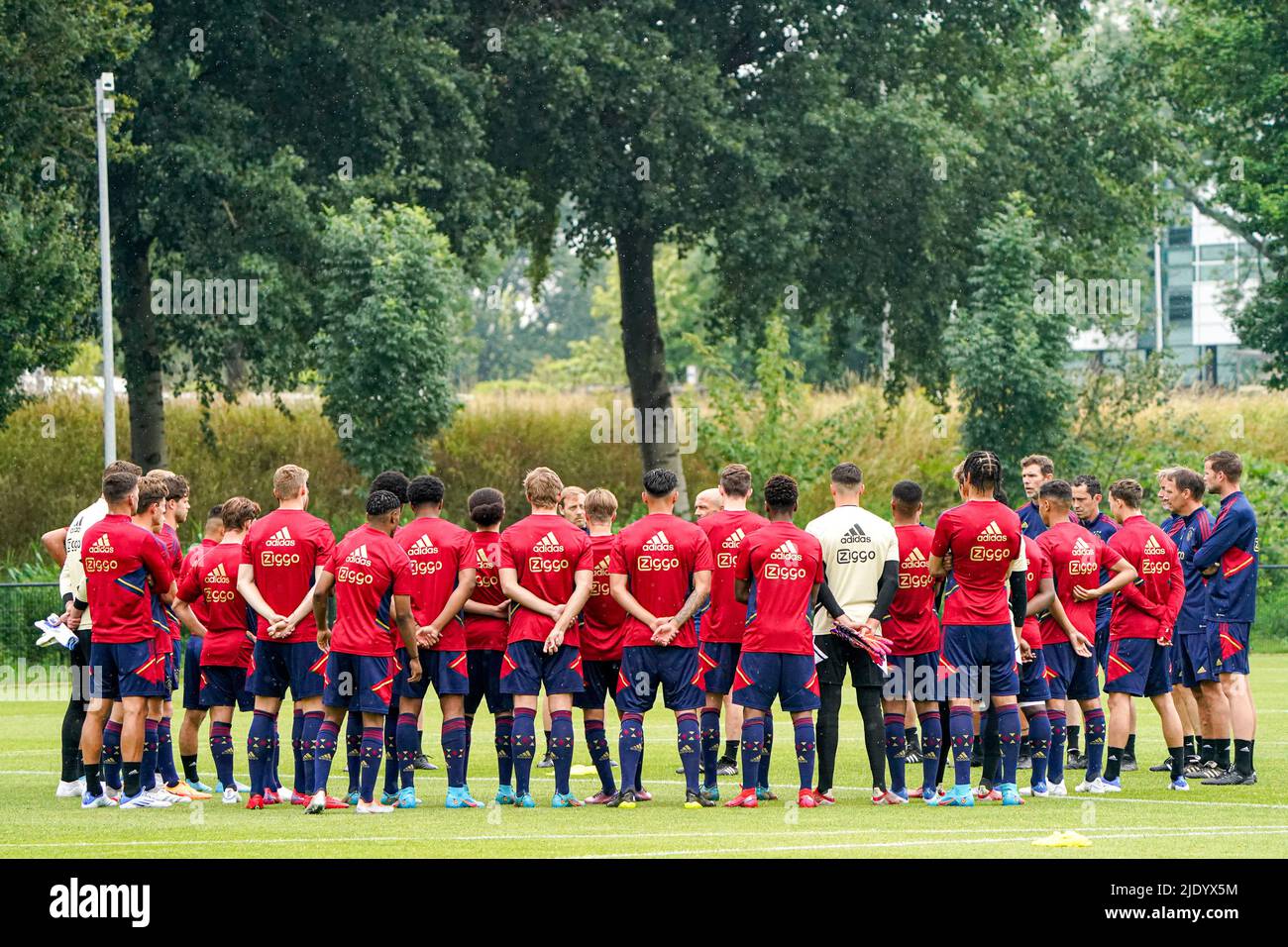 AMSTERDAM, NIEDERLANDE - 24. JUNI: Spieler von Ajax während der ersten Trainingssaison 2022/2023 von Ajax im sportpark De Toekomst am 24. Juni 2022 in Amsterdam, Niederlande. (Foto von Joris Verwijst/Orange Picturs) Stockfoto