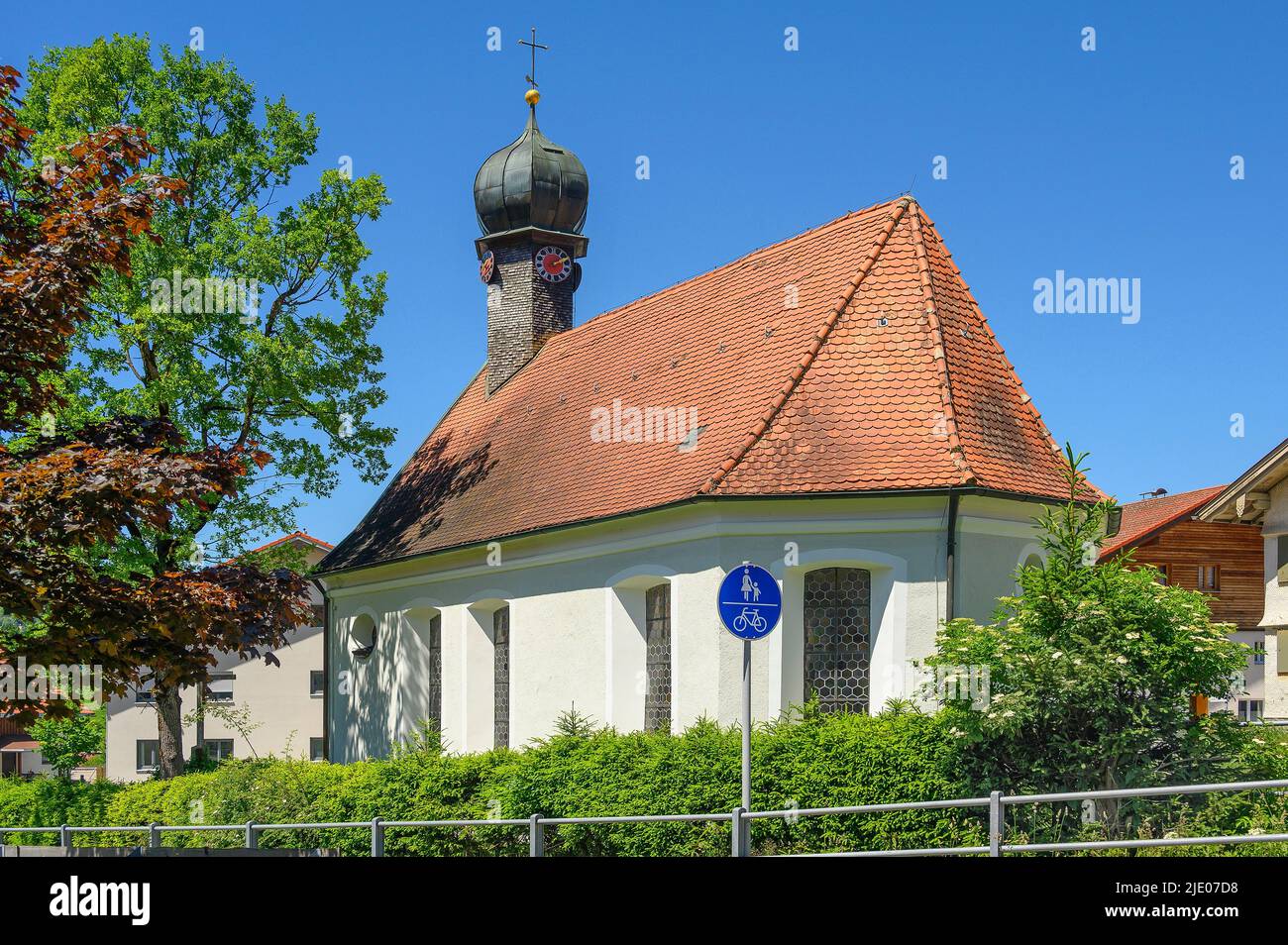 Kapelle der Himmelfahrt in Kranzegg, Allgäu, Bayern, Deutschland Stockfoto