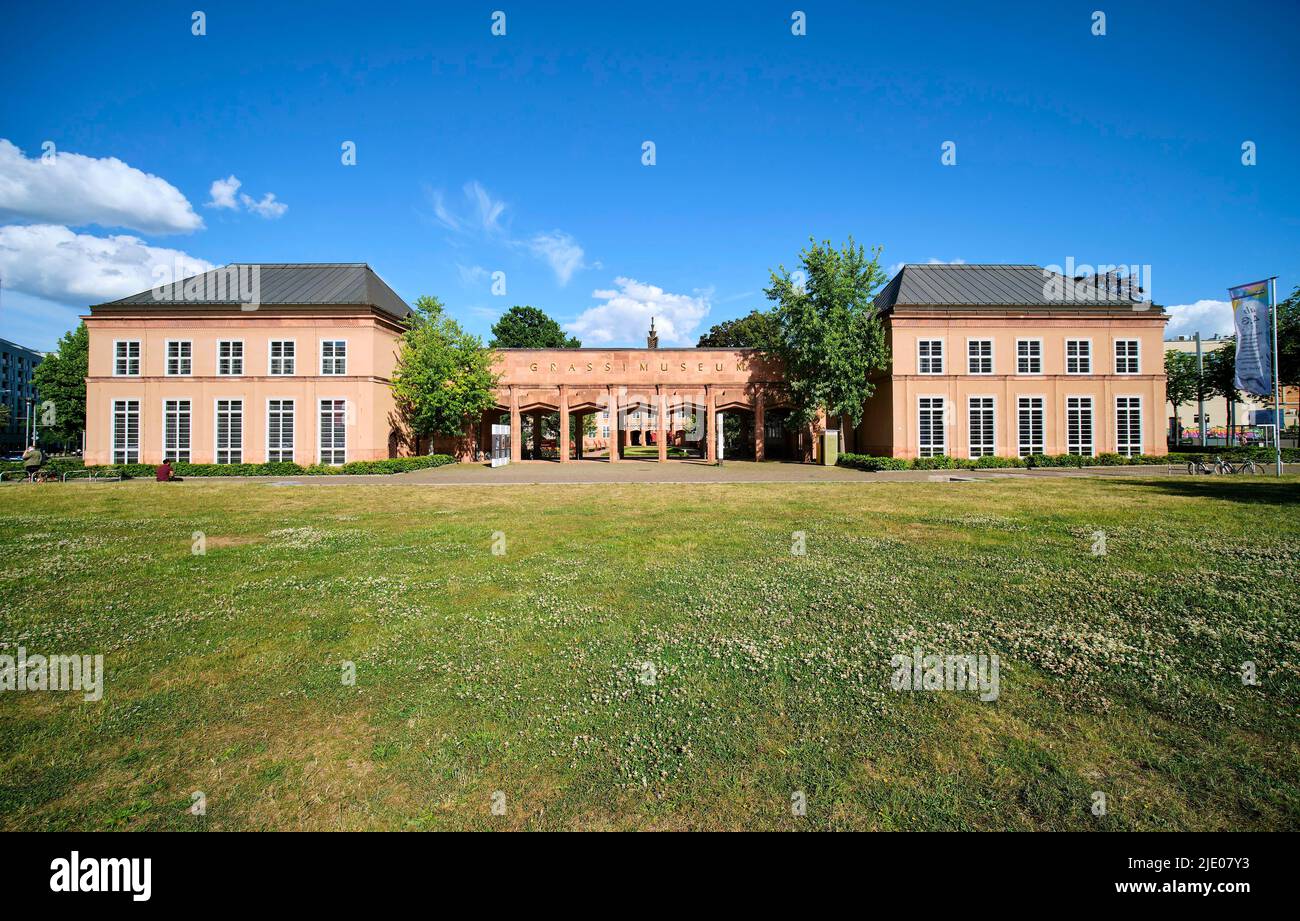 GRASSI Museum für Angewandte Kunst, Leipzig, Sachsen, Deutschland Stockfoto