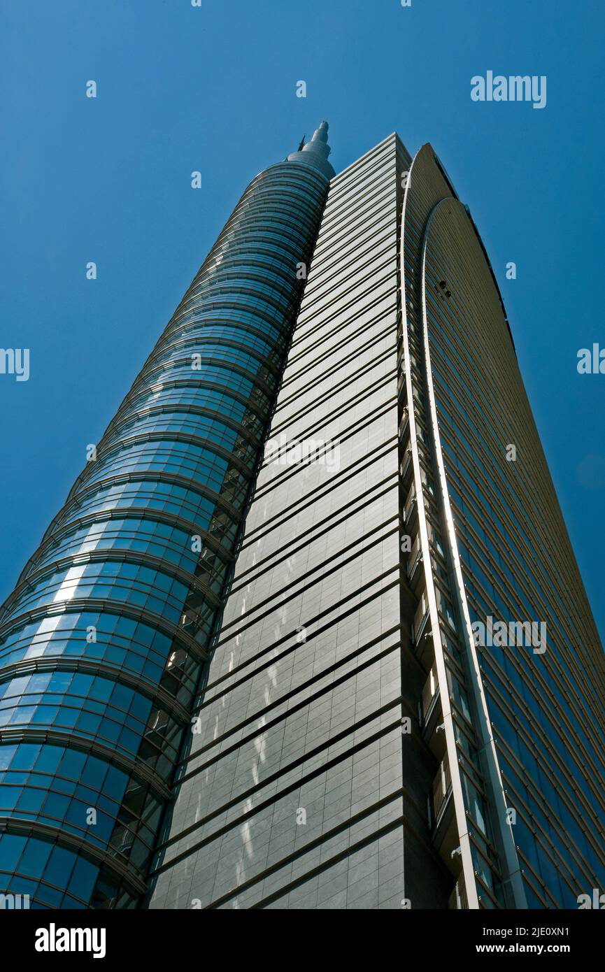 Architektur Mailand UniCredit Tower Projekt des Architekten Cesar Pélli 4. Stockfoto