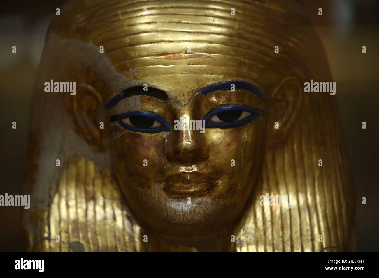 Stücke des Ägyptischen Museums Stockfoto