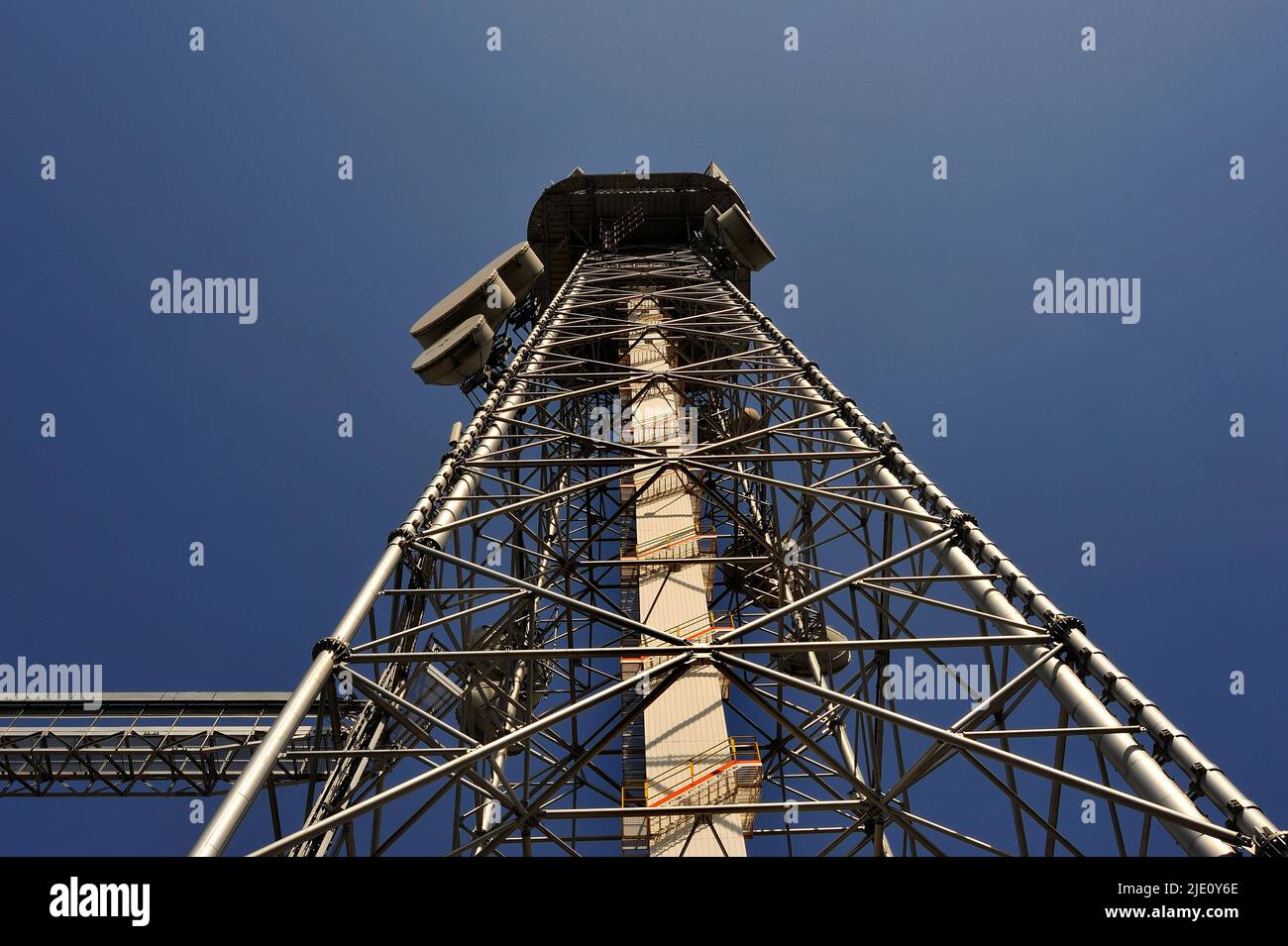 Mailand, RAI Tower. Stockfoto