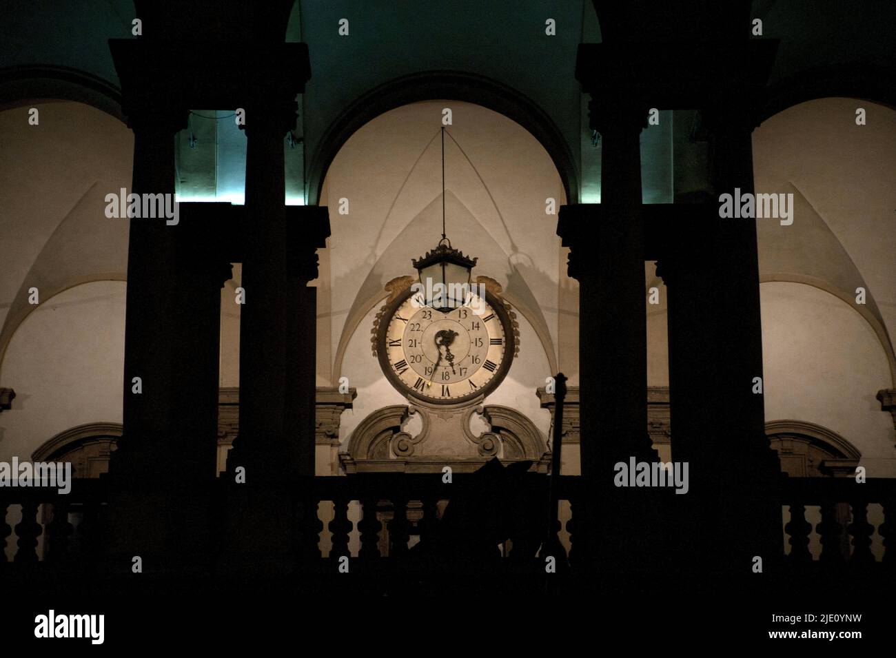 Mailand Accademia und Brera, Hof der Akademie, Napoleon Bonaparte als der Mars des „peacemaker“ von Antonio Canova. Stockfoto
