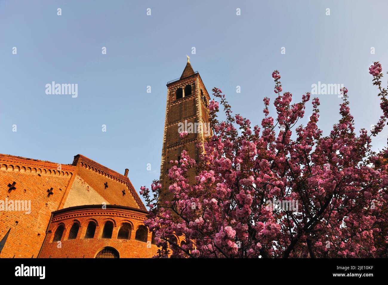 Mailand, Basilika Sant Eustorgio. Stockfoto