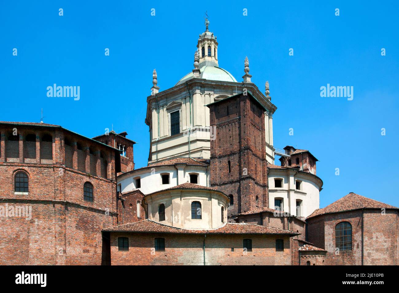 Basilica di San Lorenzo Maggiore. Stockfoto