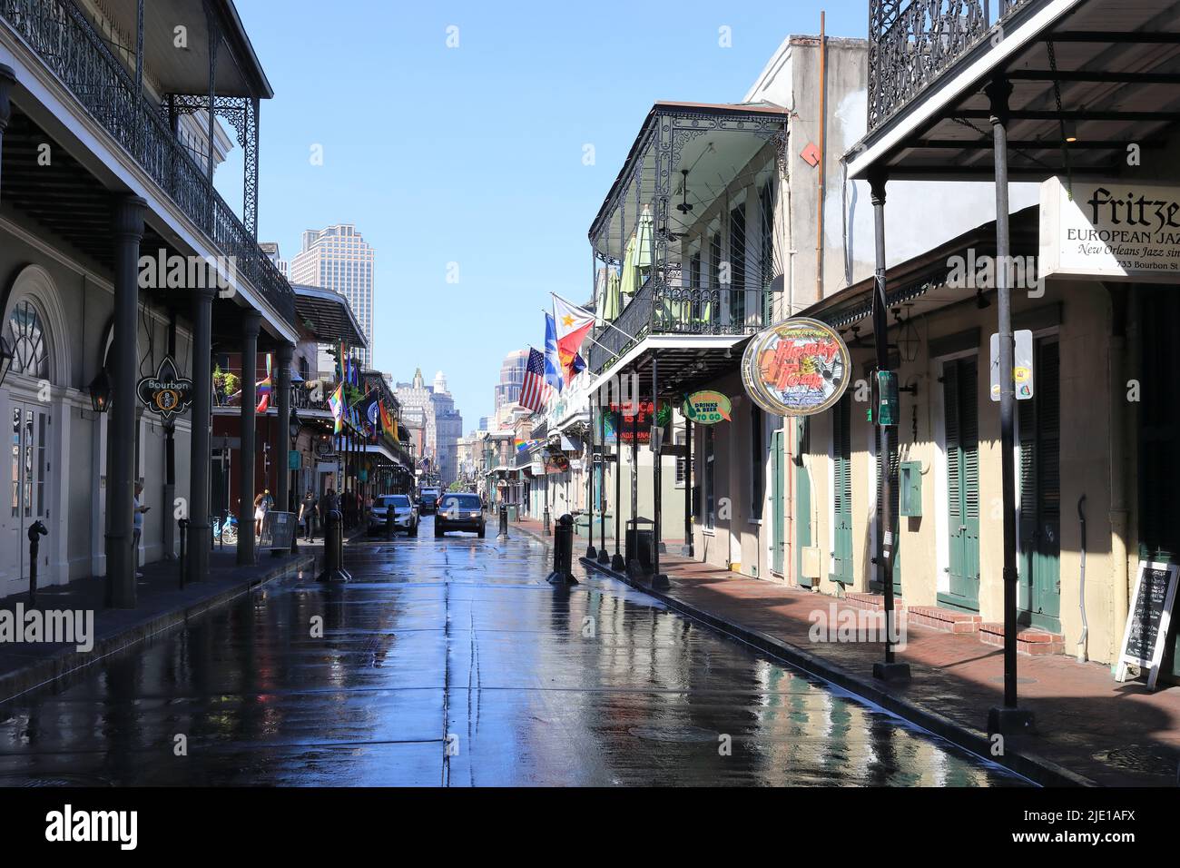 Französische Viertel Stockfoto