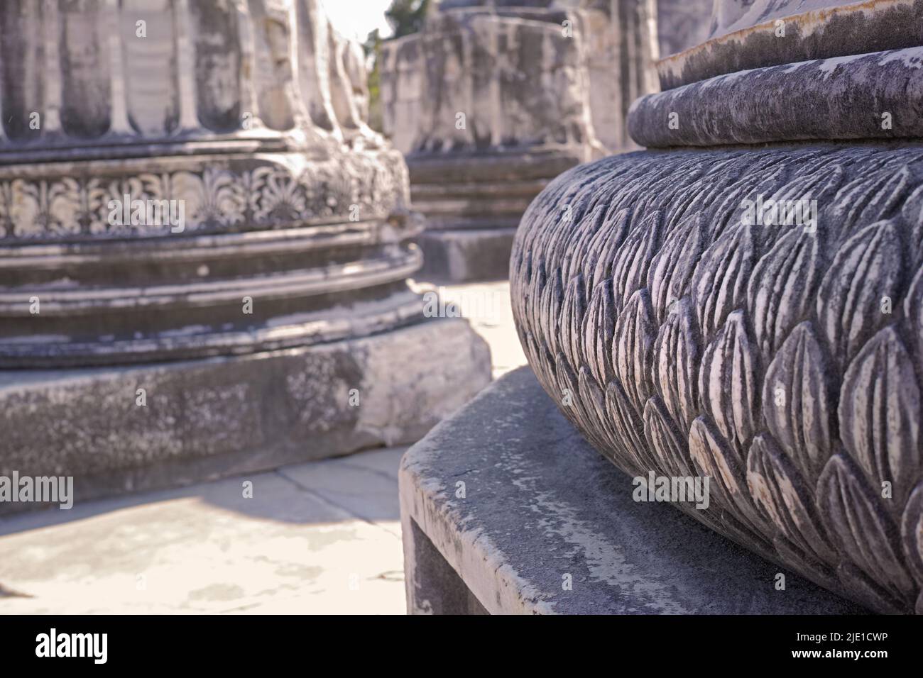 Apollo, gelegen im Tempel von Apollo - Didyma - an der Westküste der Türkei, war eine wichtige heilige Stätte in der antiken griechischen Welt. Gott der Musik Stockfoto