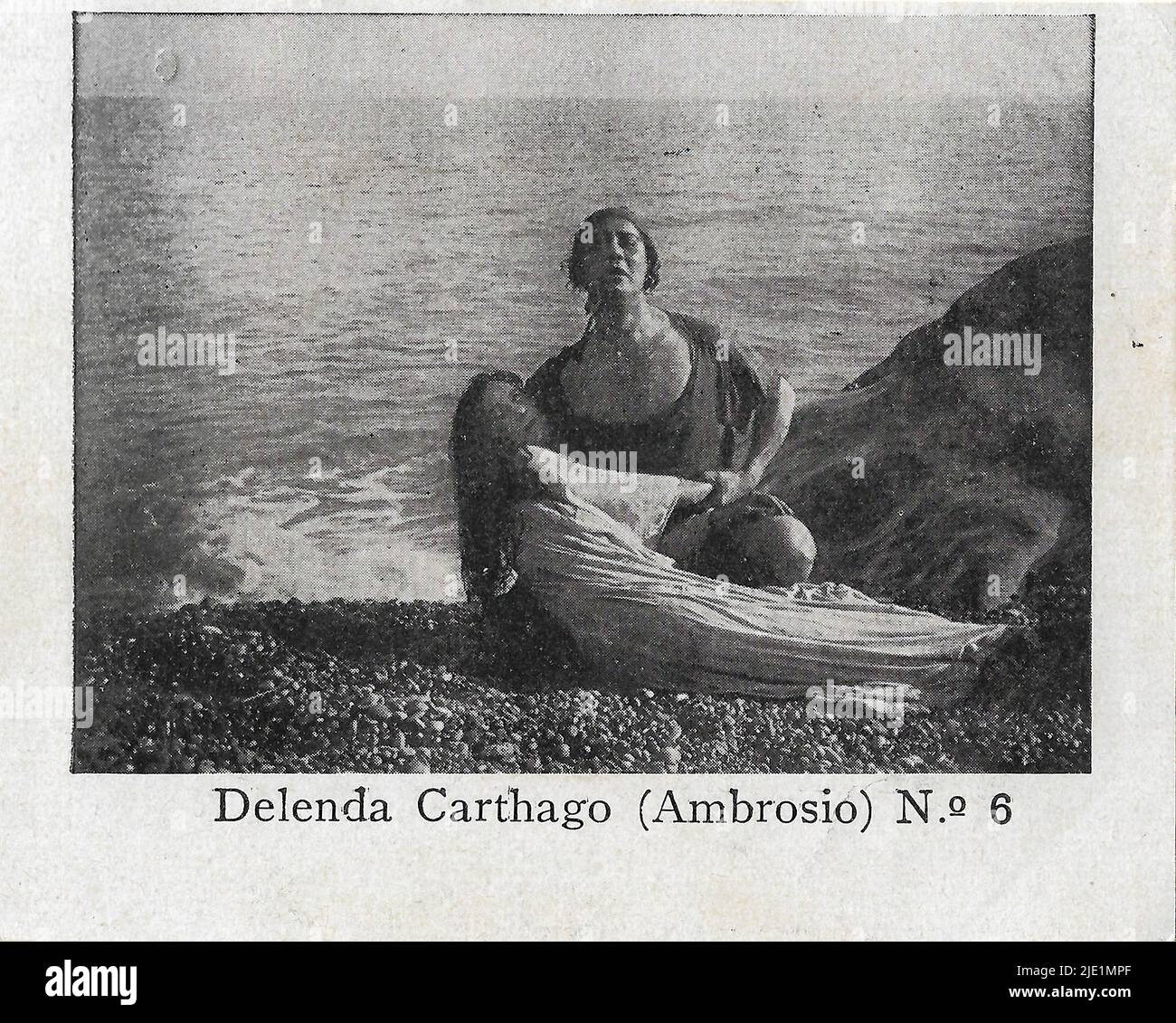 Delenda Carthago! (1914) 005 - Italienischer Stummfilm Stockfoto