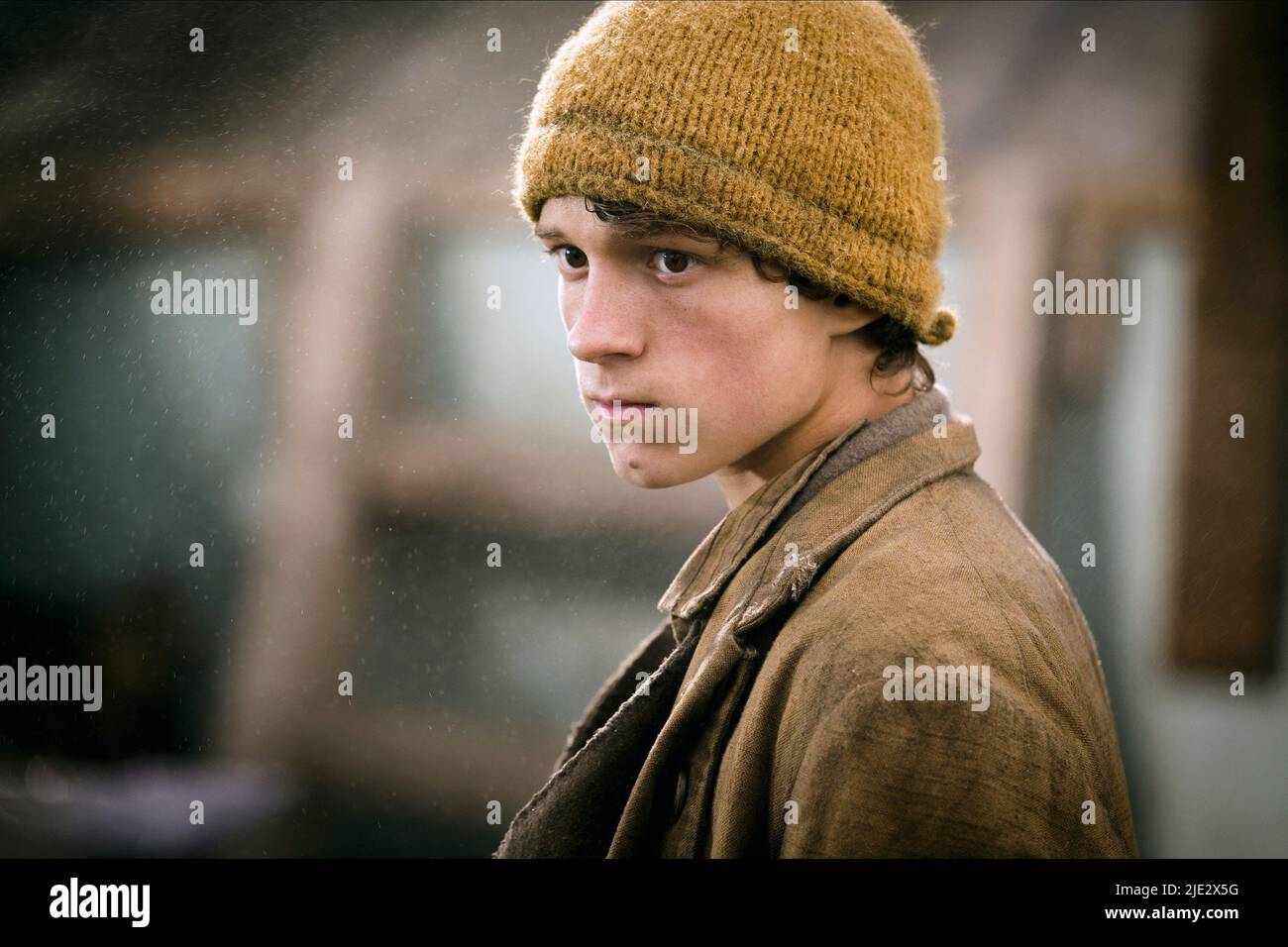 TOM HOLLAND, IM HERZEN DES MEERES, 2015 Stockfoto