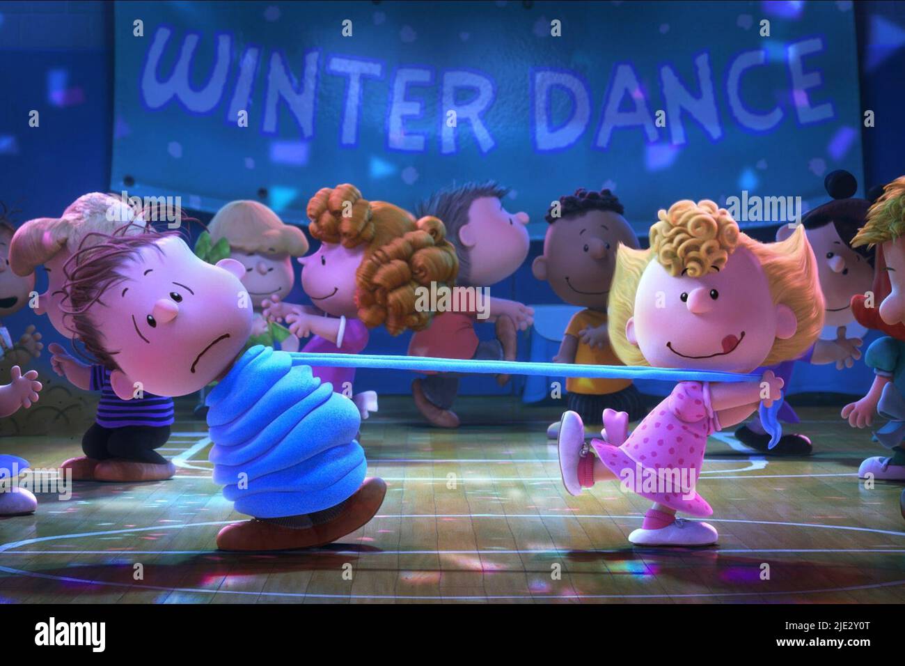 LINUS, Sally, Snoopy und Charlie Brown: die Erdnüsse, Film, 2015 Stockfoto