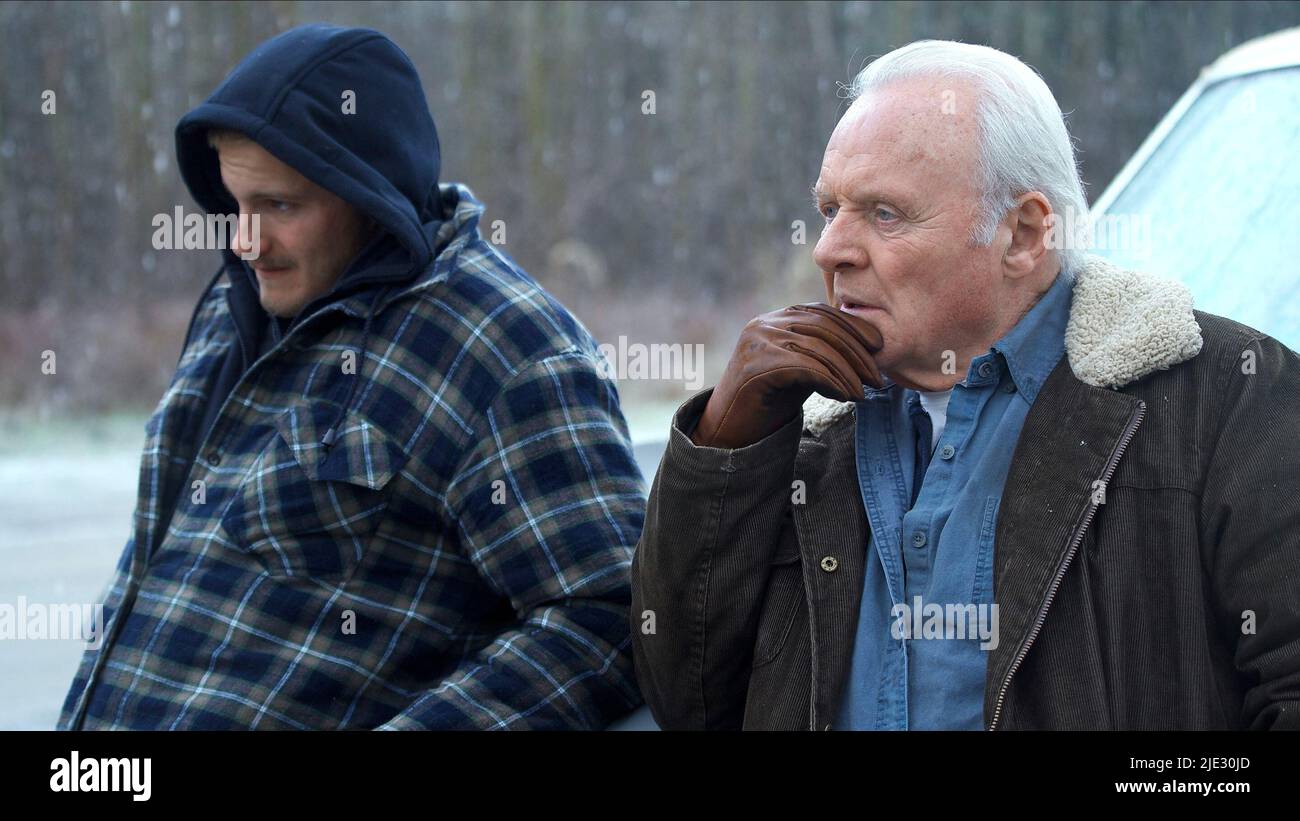 ALEXANDER LUDWIG, ANTHONY HOPKINS, GEH MIT MIR, 2015 Stockfoto