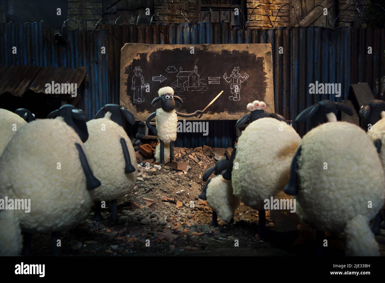 SHAUN Shaun das Schaf Film, 2015 Stockfoto