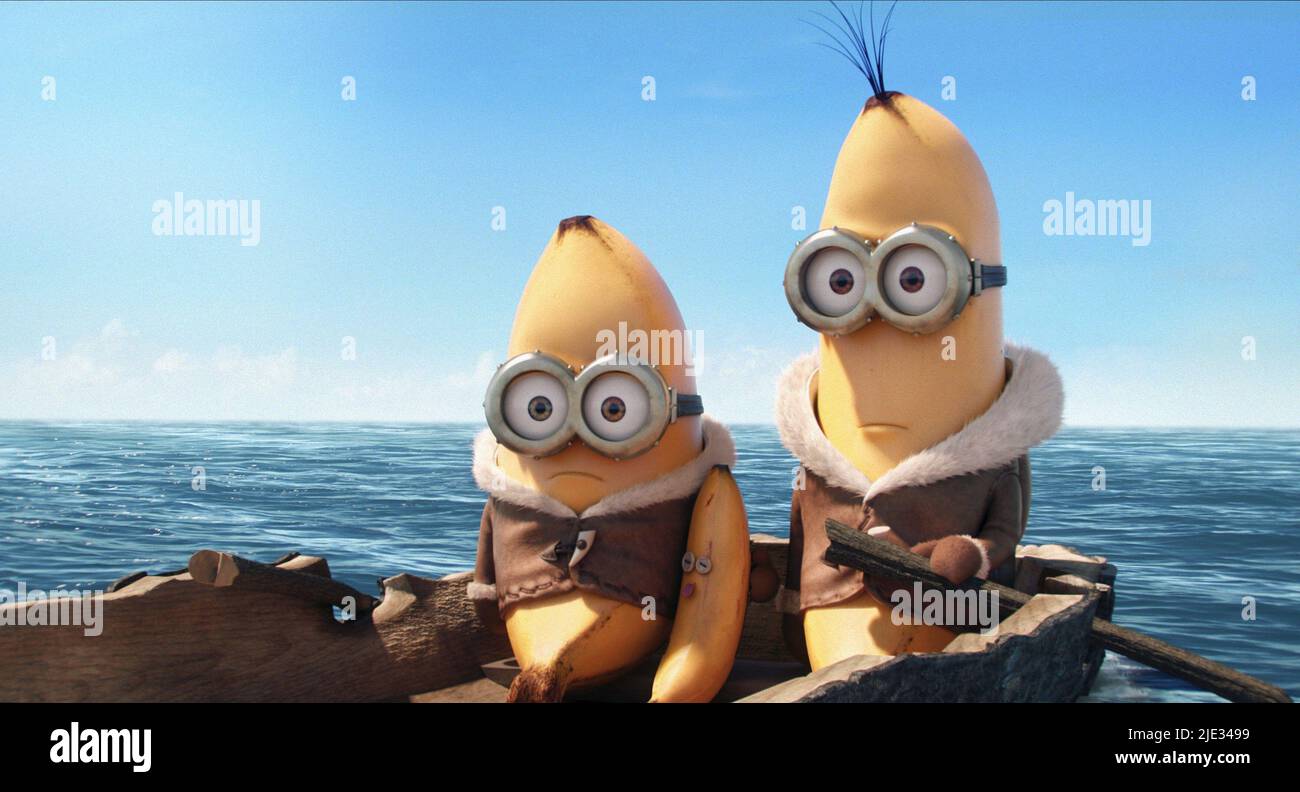 KEVIN, BOB, SCHERGEN, 2015 Stockfoto