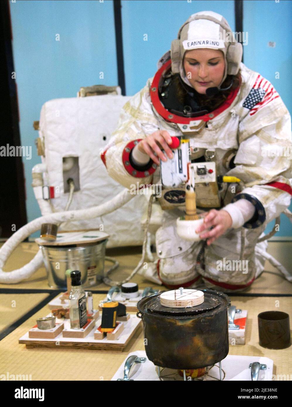 CDR. MARY EANNARINO, EIN WELTRAUMPROGRAMM, 2015 Stockfoto