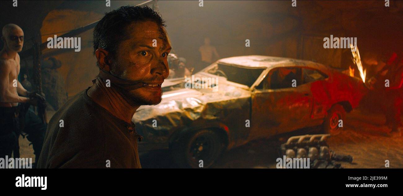 TOM HARDY, MAD MAX: FURY ROAD, 2015 Stockfoto
