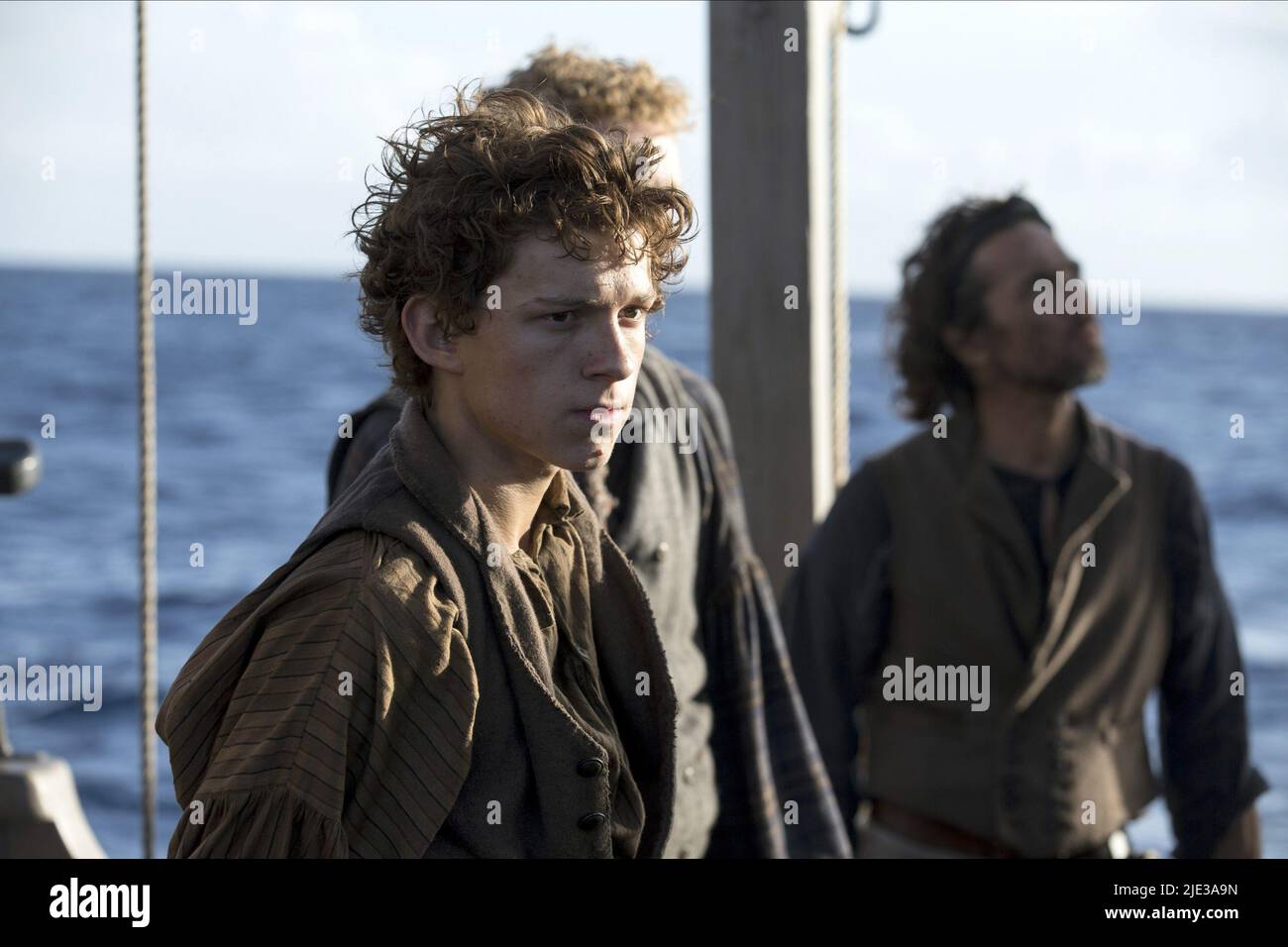 TOM HOLLAND, IM HERZEN DES MEERES, 2015 Stockfoto