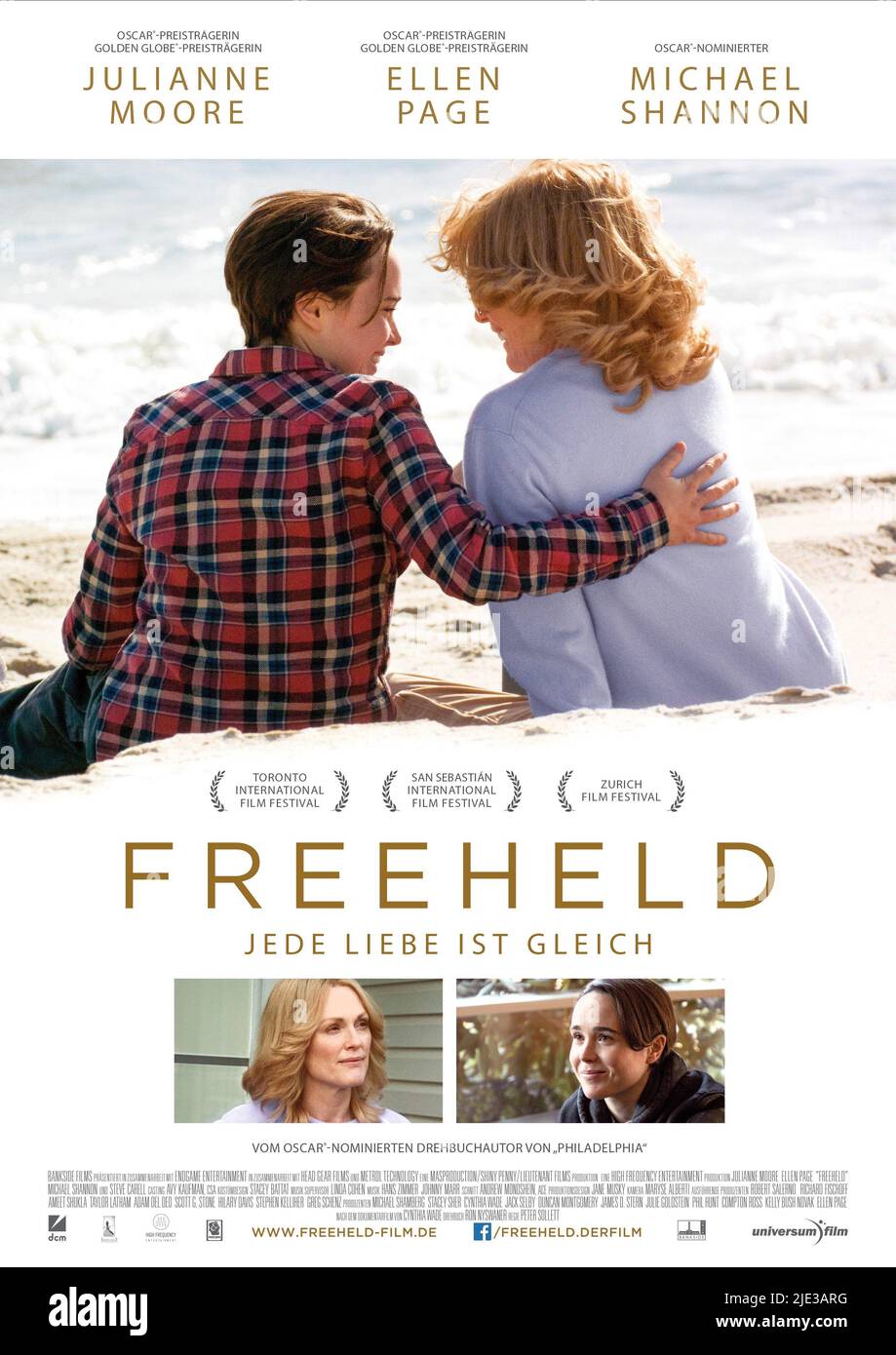 SEITE, POSTER, FREEHELD, 2015 Stockfoto