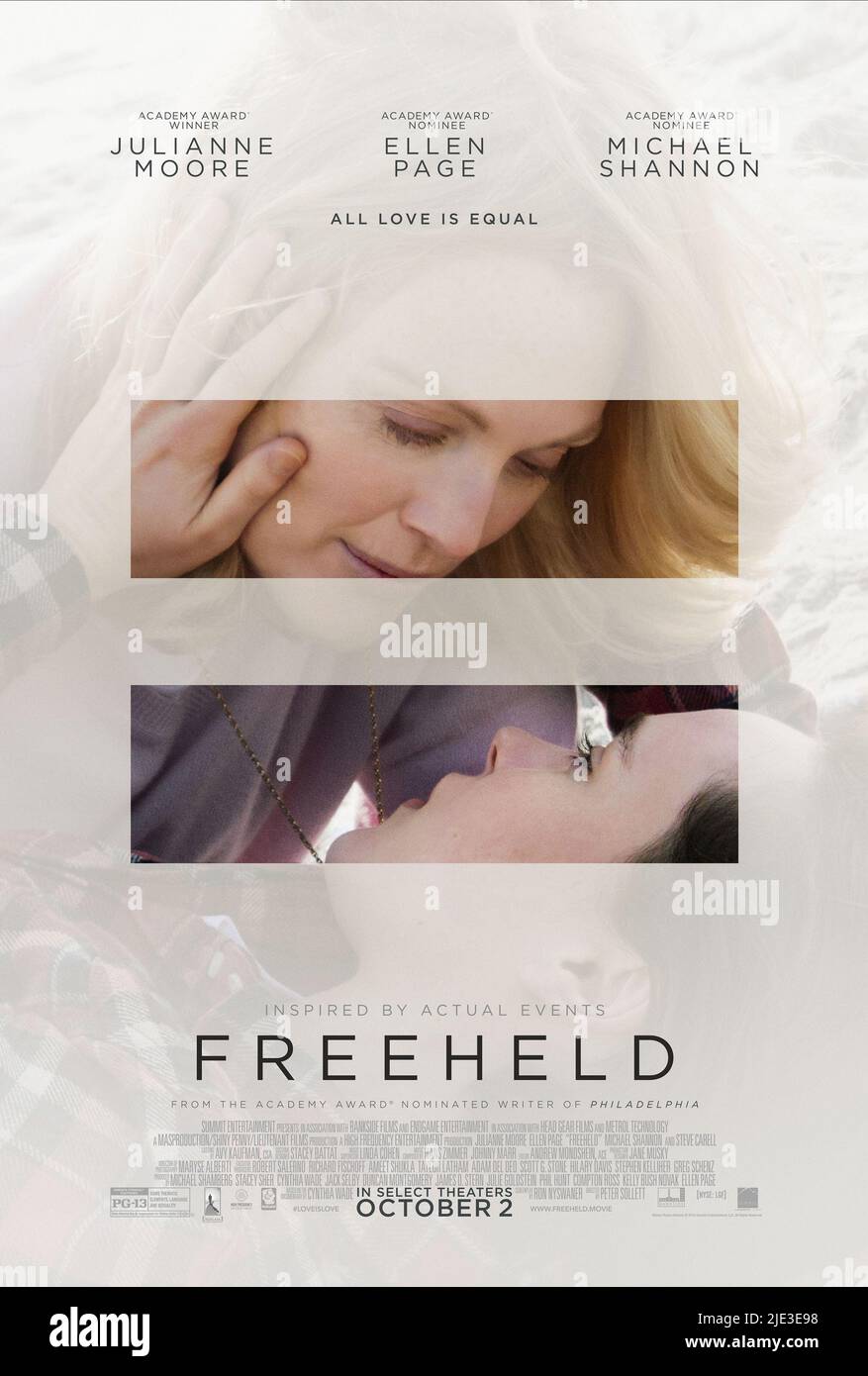 MOORE, POSTER, FREEHELD, 2015 Stockfoto