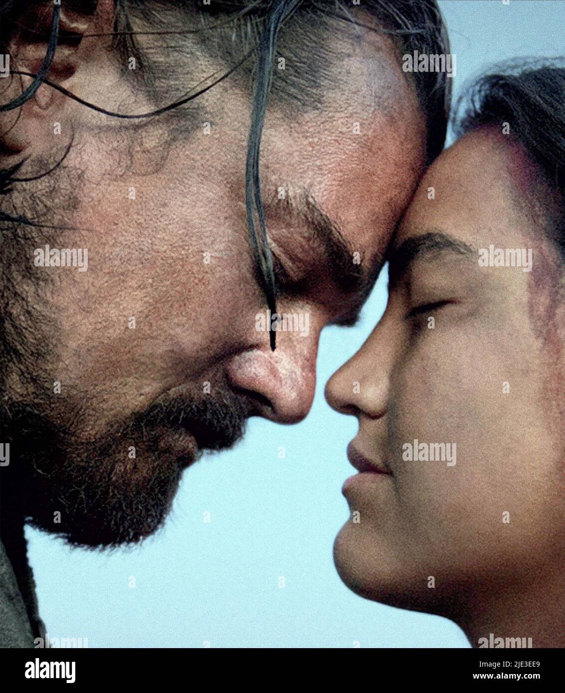 DICAPRIO, SYME, THE REVENANT, 2015 Stockfoto