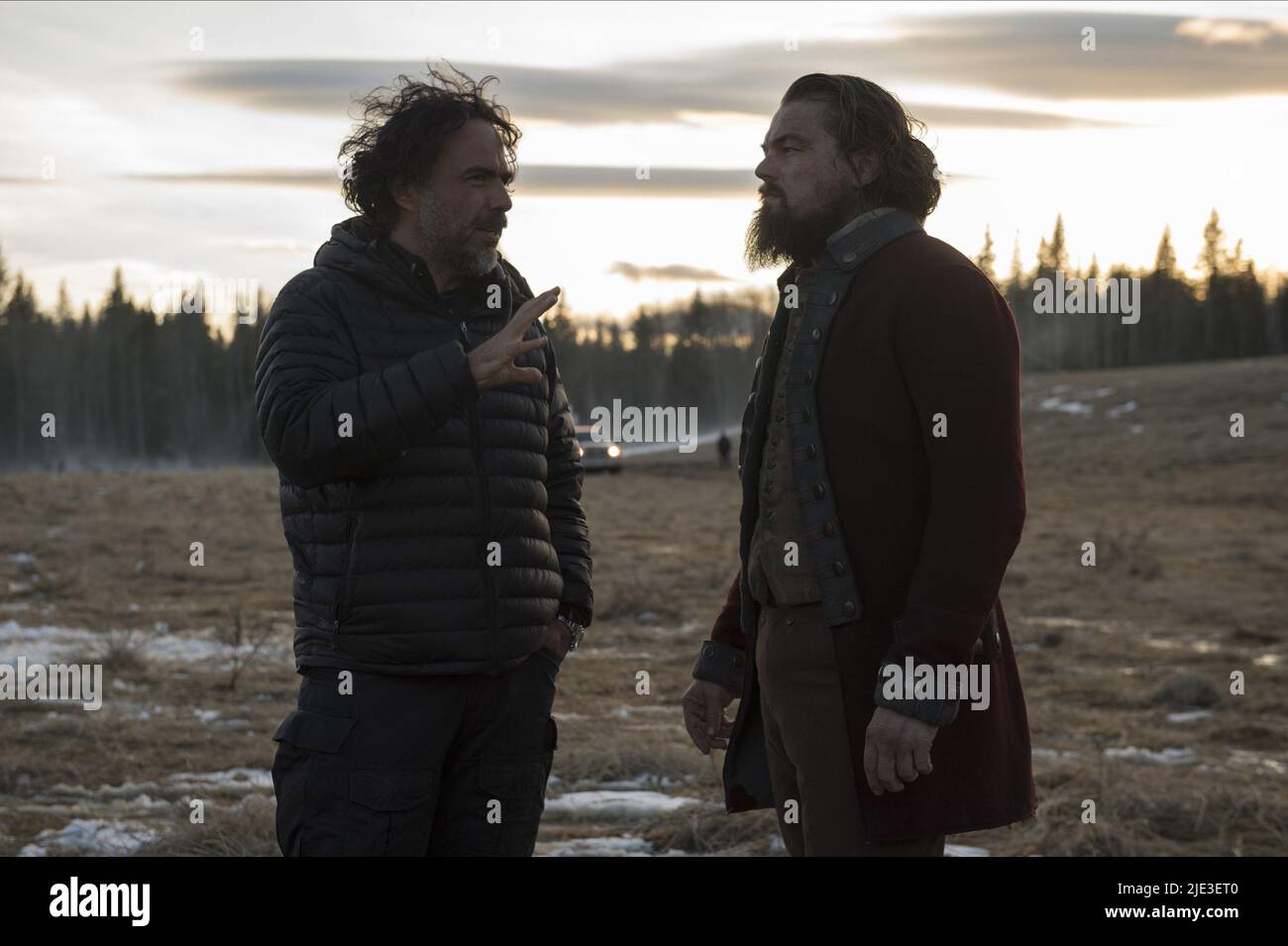 INARRITU, DICAPRIO, der Widergänger, 2015 Stockfoto