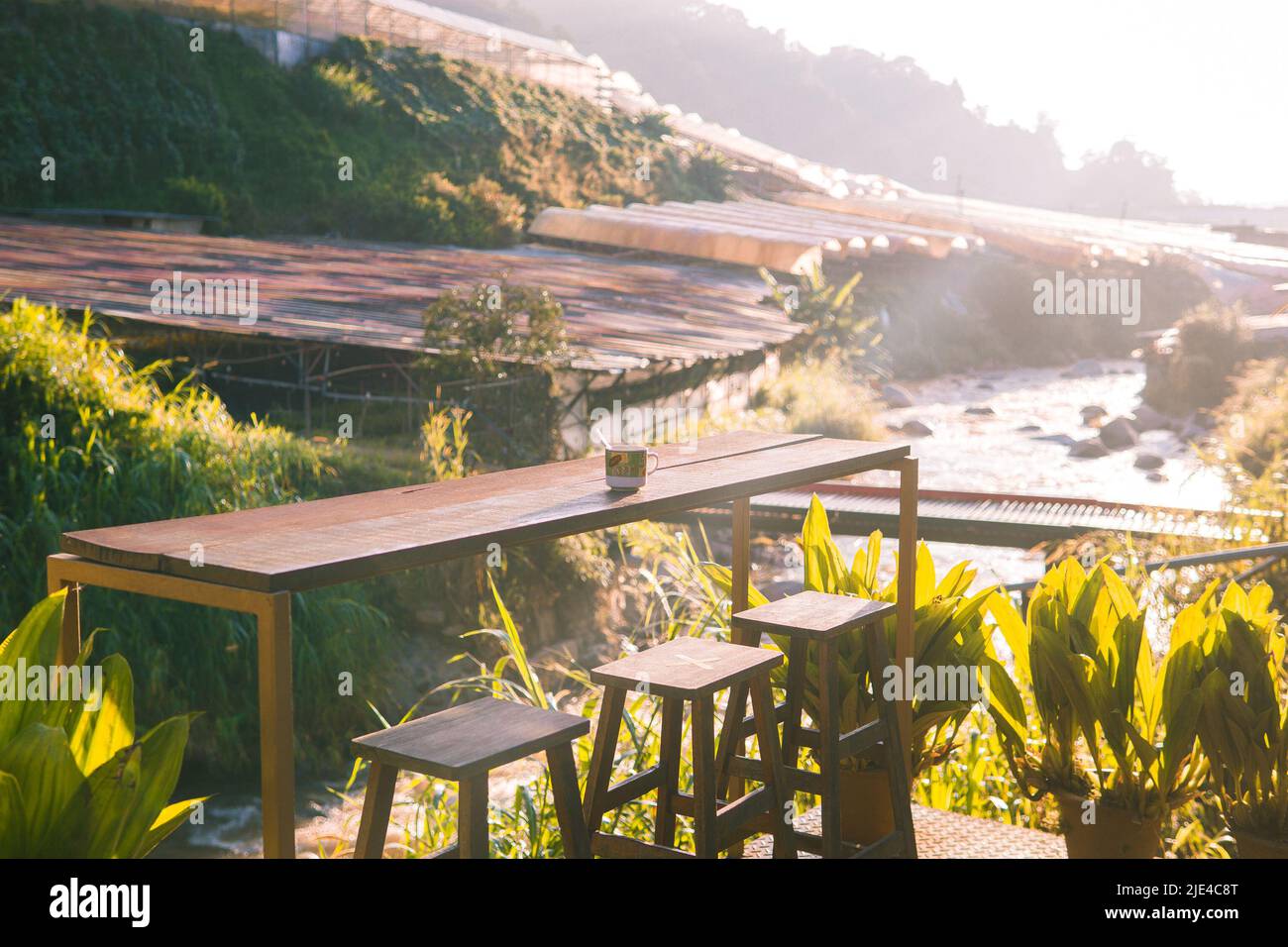 Urban Airbnb in Cameron Highland Stockfoto