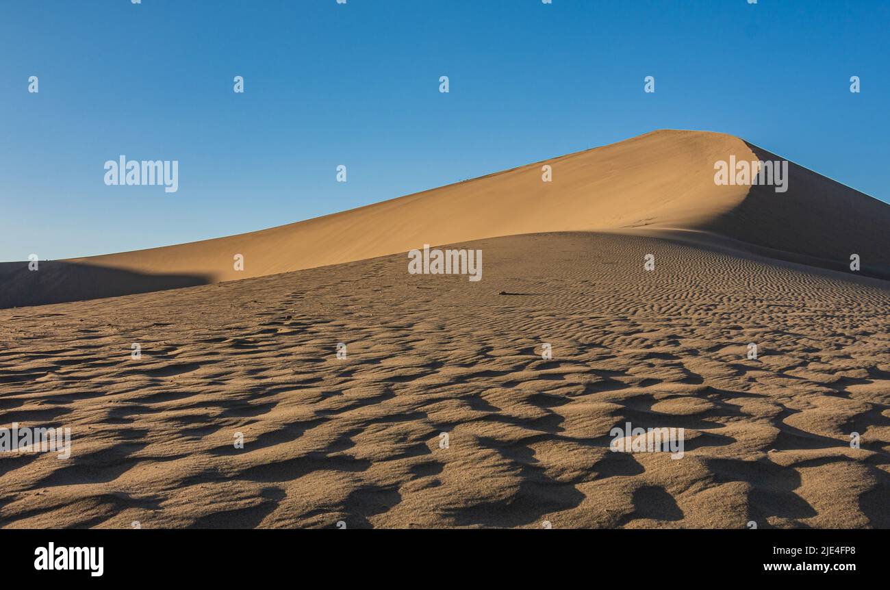 Wüste Sand Berg natürliche Landschaft herrlich Stockfoto