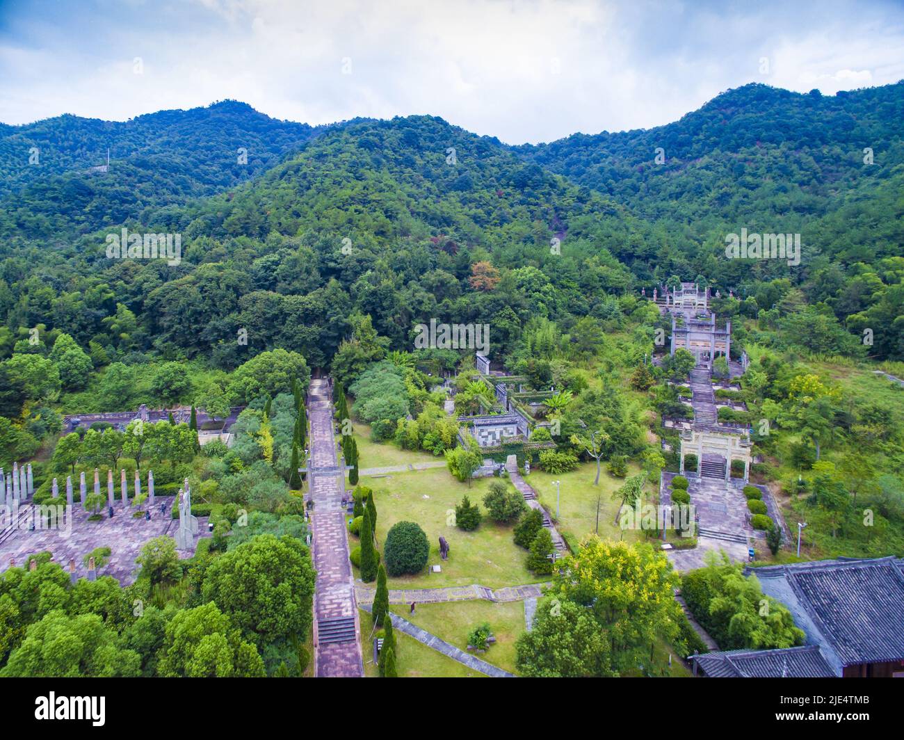 Dongqian See im südlichen Song Dynastie Steinschnitzpark Stockfoto