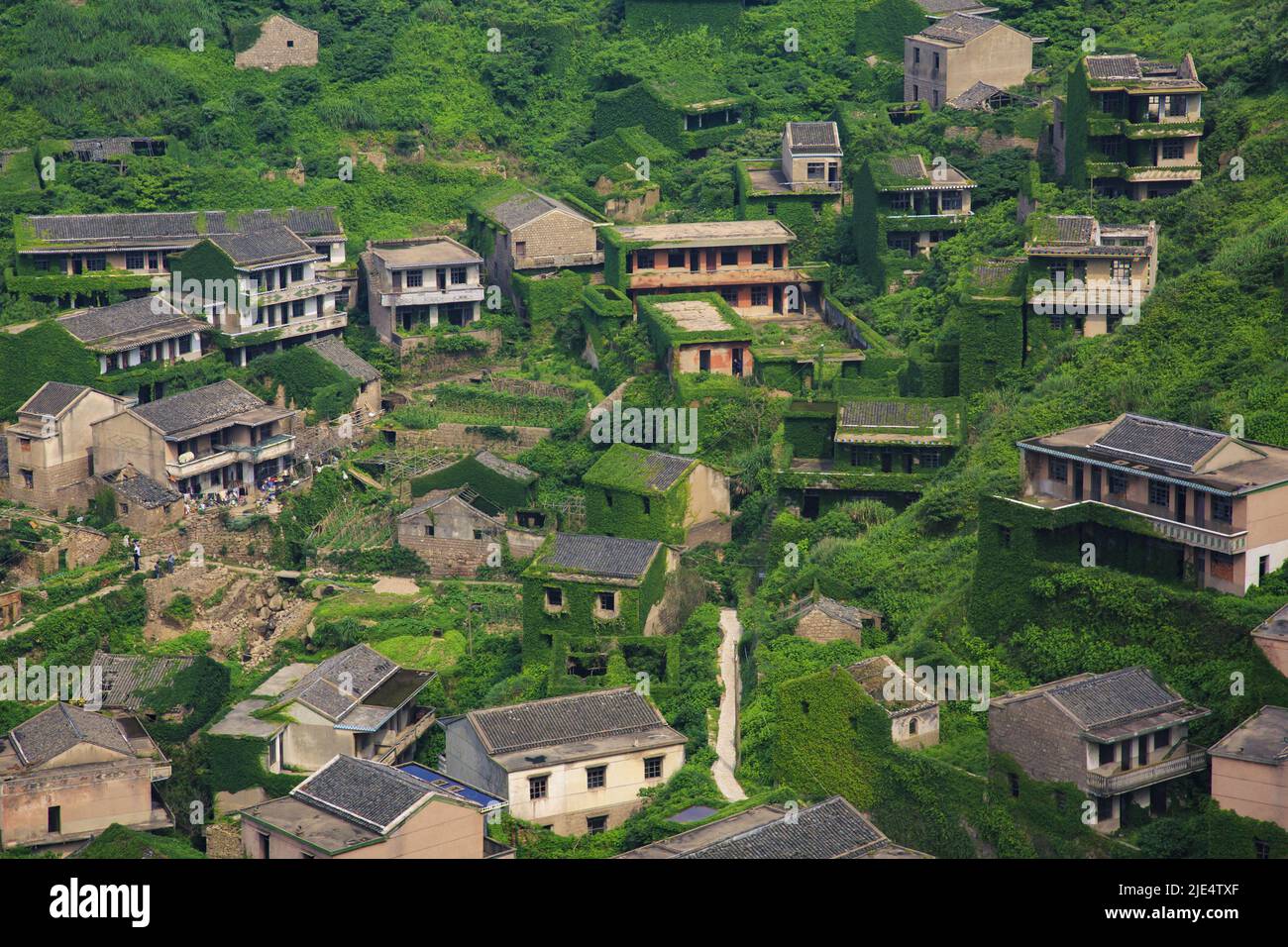 Zhejiang Zhoushan shengsi seine Insel kein einziges Dorf Stockfoto