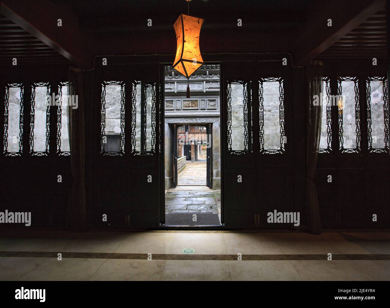 Zhejiang huzhou nanxun Stadt alte architektonische Strukturen jiangnan alte Stadt Stockfoto