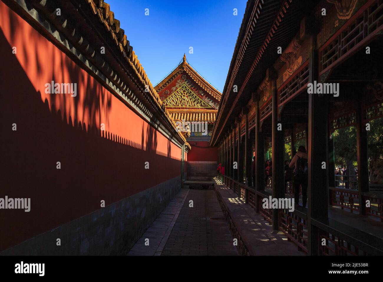 Peking der Sommerpalast Reise Attraktionen malerische Orte und historische Stätten Stockfoto