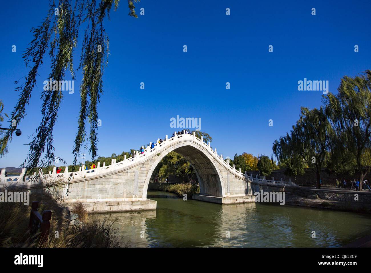Peking der Sommerpalast Reise Attraktionen malerische Orte und historische Stätten Stockfoto