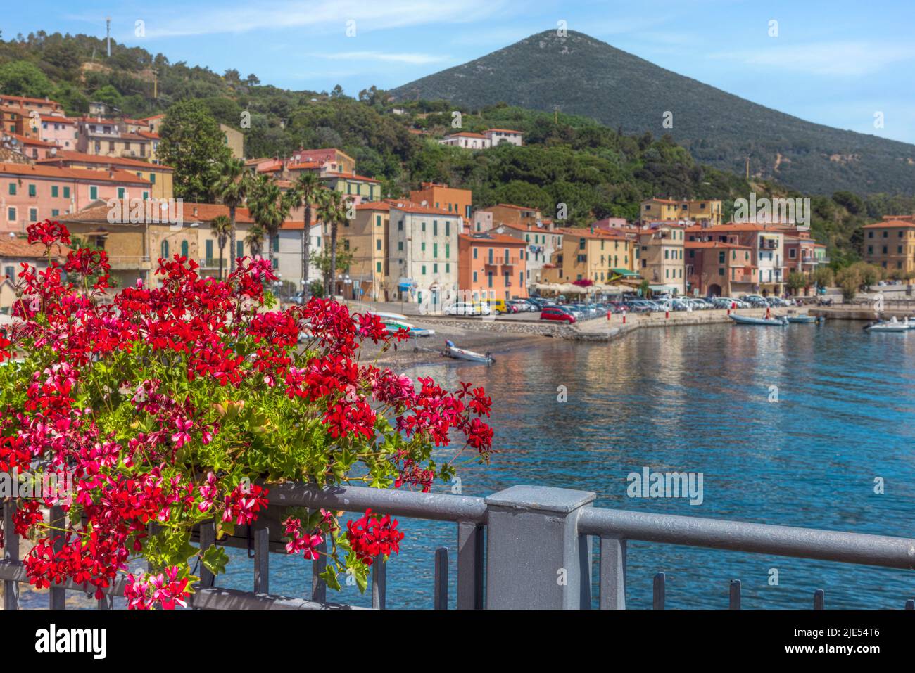 Rio Marina, Rio, Elba, Toskana, Italien Stockfoto