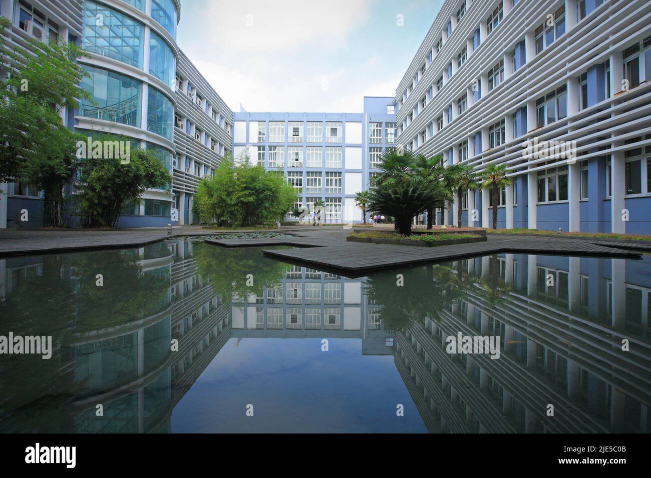 Zhejiang-universität, universität, hochschule, Schulcampus Stockfoto