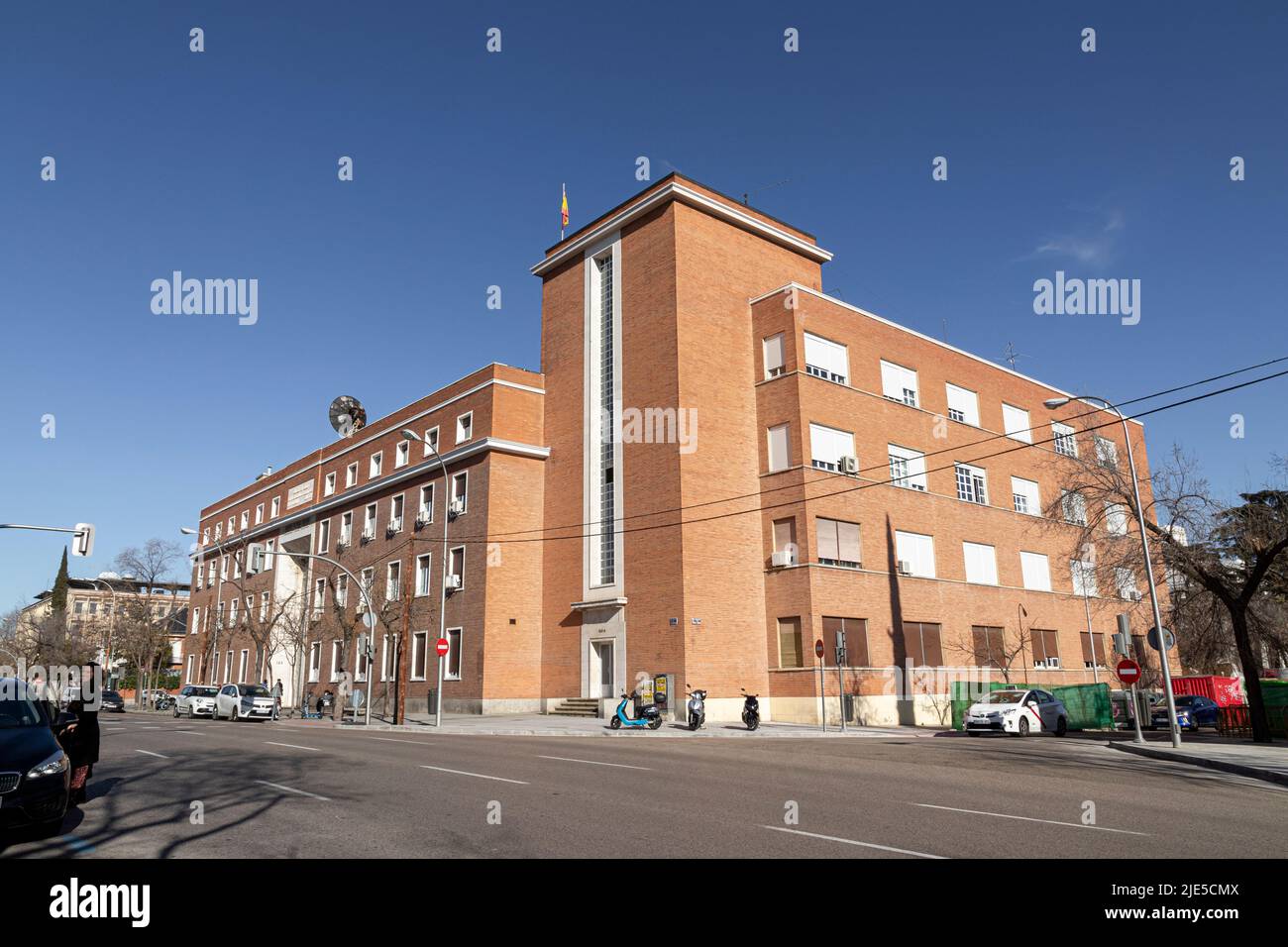 Madrid, Spanien. Institut für Angewandte Physik Leonardo Torres Quevedo vom CSIC (Spanischer nationaler Forschungsrat) Stockfoto