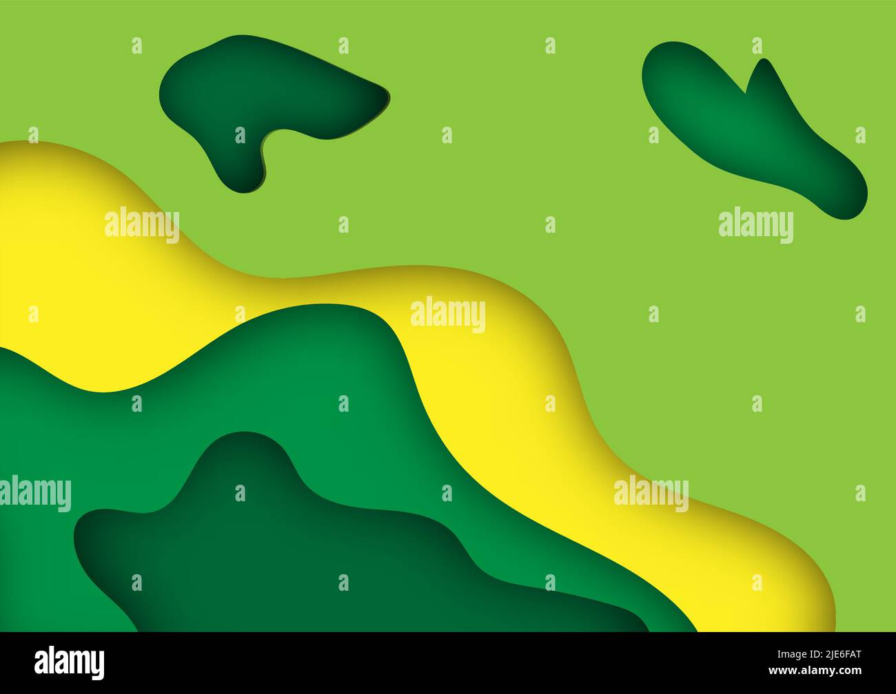 Abstrakt Hintergrund orgaic Handwerk papercut Präsentation Hintergrund Rahmen Vorlage Tapete Vektor Illustration Stock Vektor