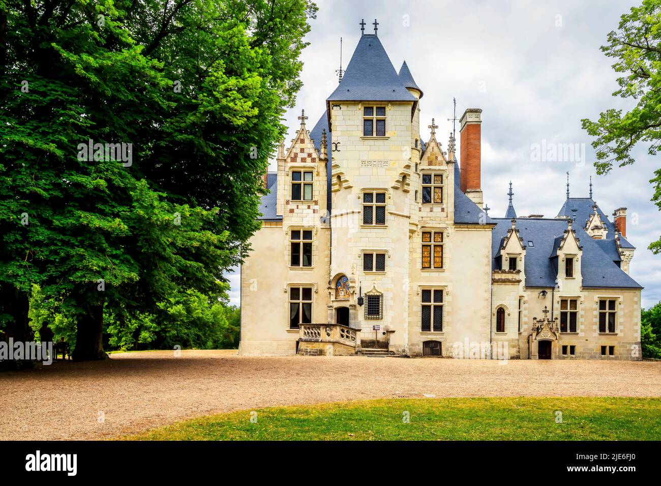 Château de Candé, Monts, Indre-et-Loire, Frankreich. Stockfoto