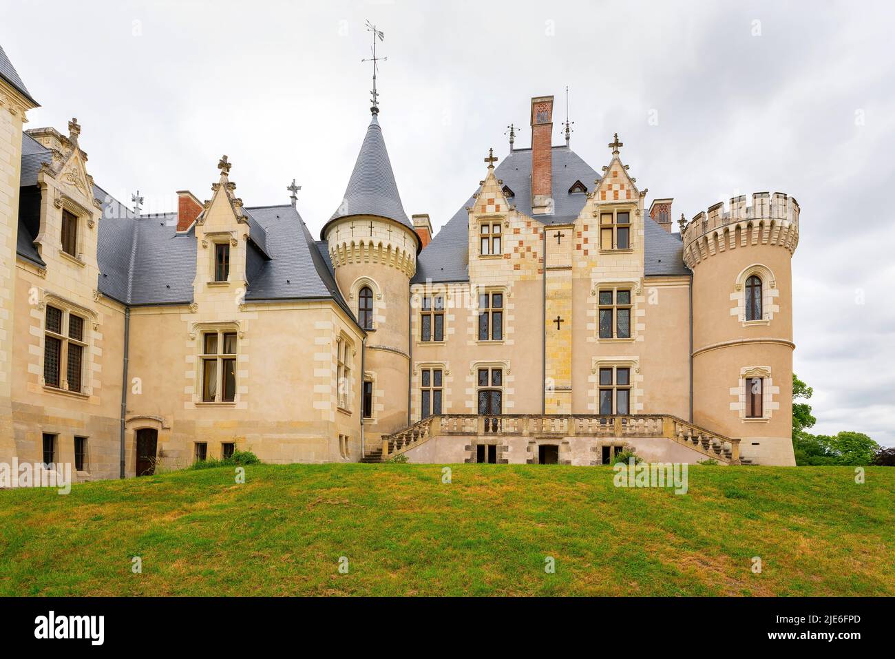 Château de Candé, Monts, Indre-et-Loire, Frankreich. Stockfoto