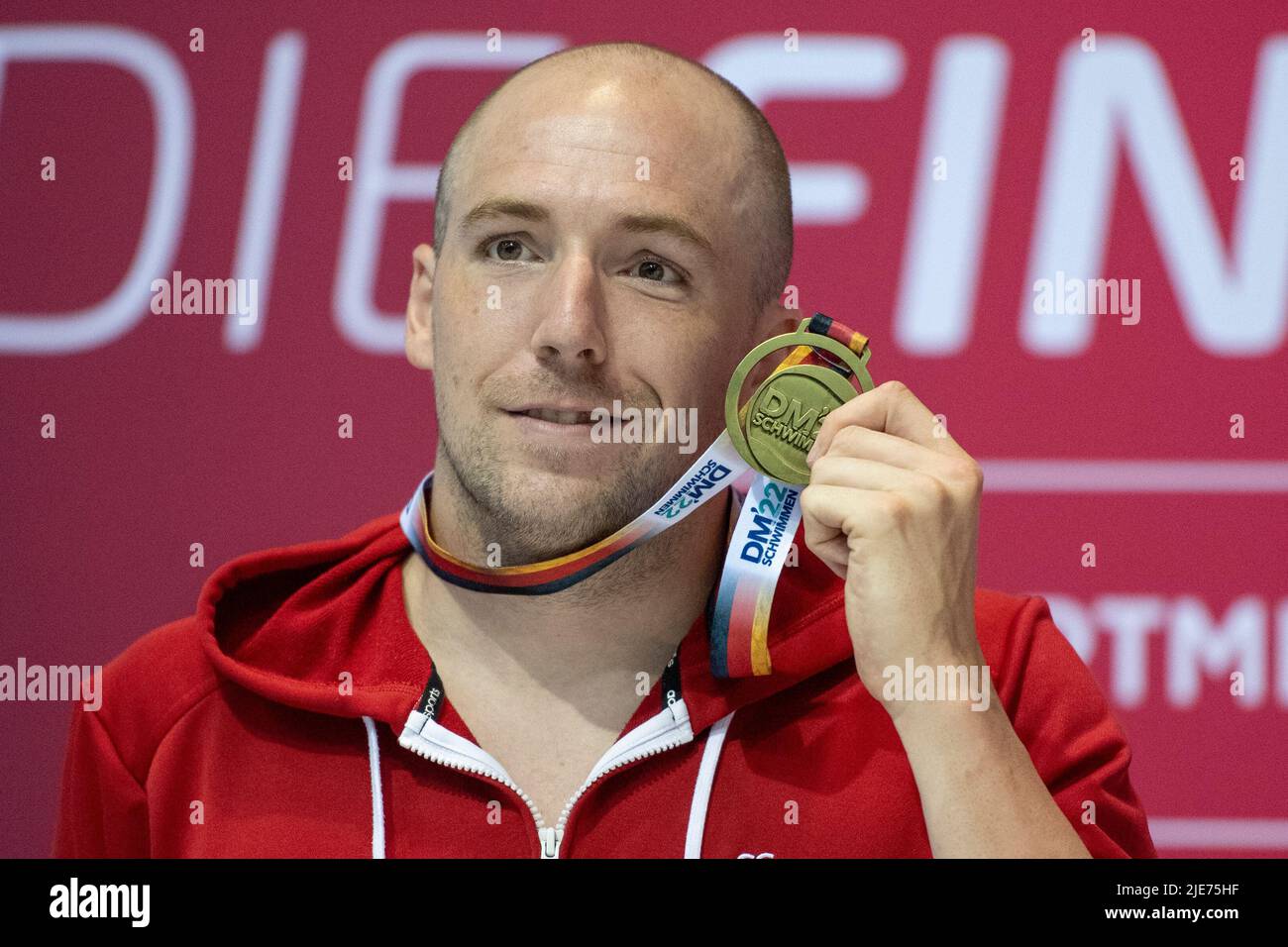 Berlin, Deutschland. 25.. Juni 2022. Schwimmen Deutsche Meisterschaft