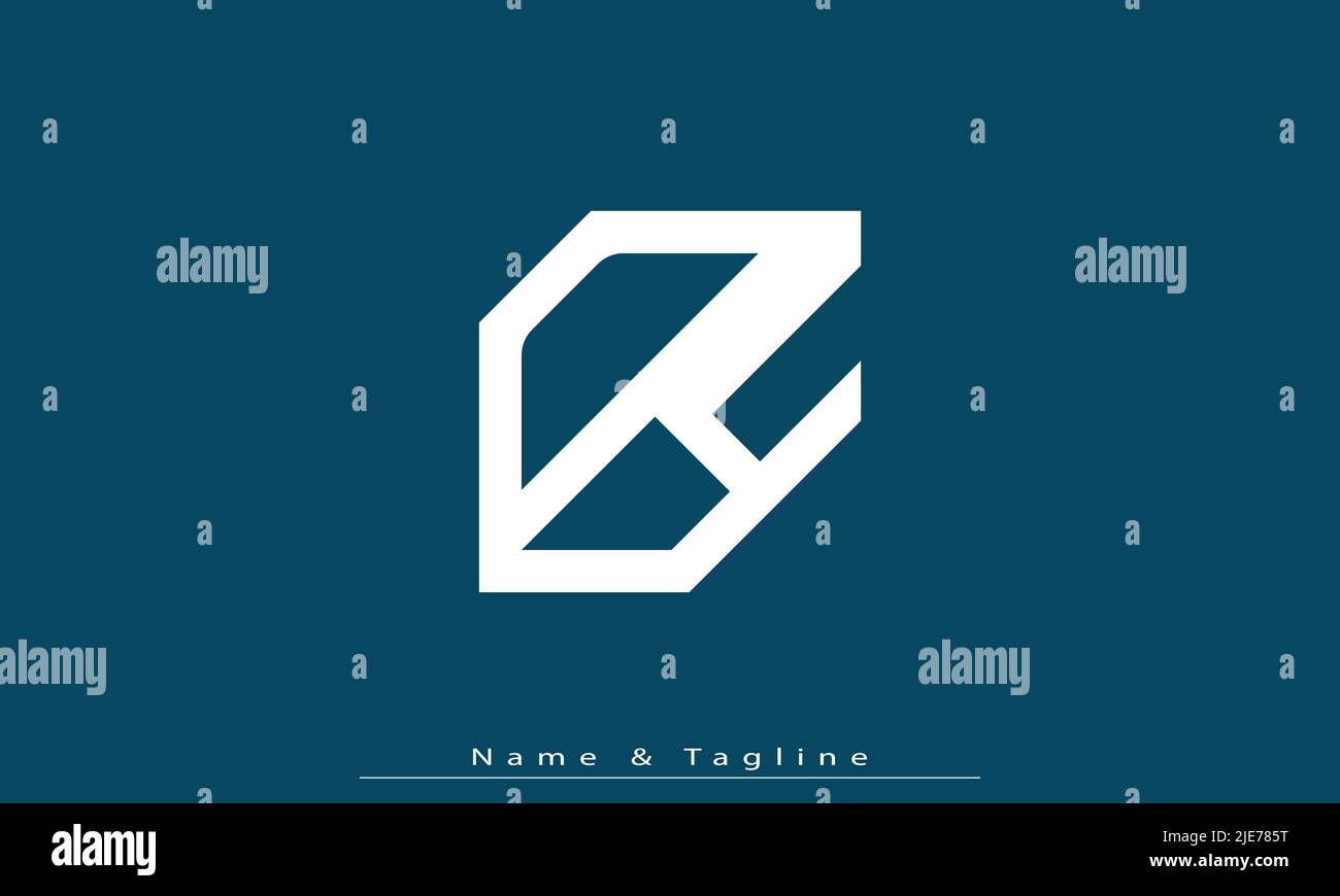 Buchstaben Buchstaben Initialen Monogramm Logo DY , YD Stock Vektor