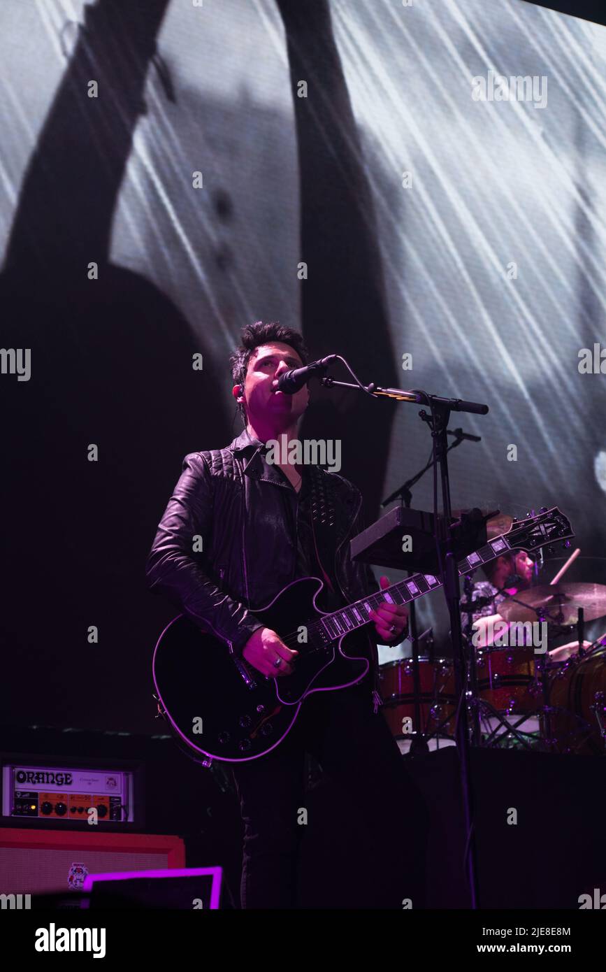 Stereophonics Live in der Metro Radio Arena, Newcastle. 12. März 2018. Kredit Tracy Daniel/Alamy Stockfoto