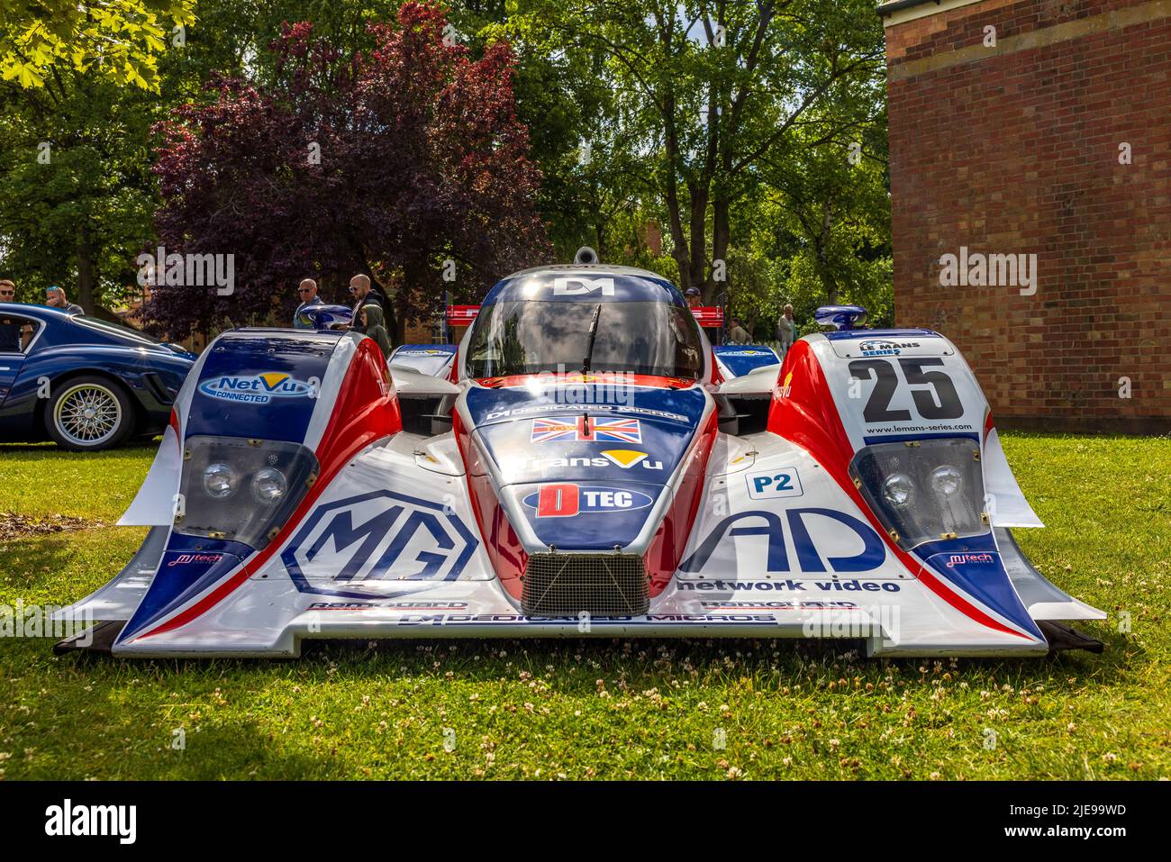 2008 Lola MG EX265C Le Mans Rennwagen auf dem Bicester Scramble am 19.. Juni 2022 ausgestellt Stockfoto