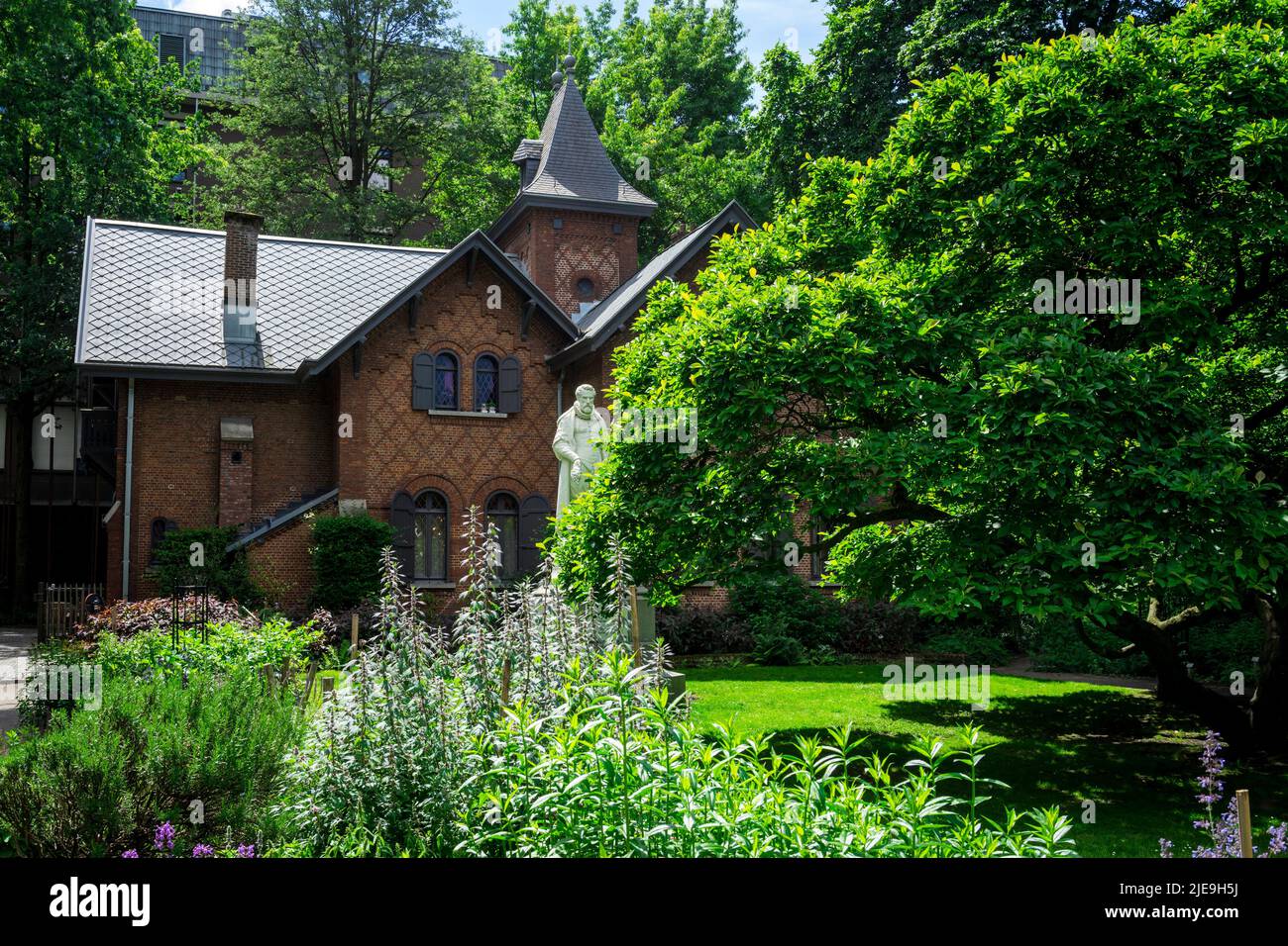 Den Botaniek Garden in Antwerpen/Belgien Stockfoto