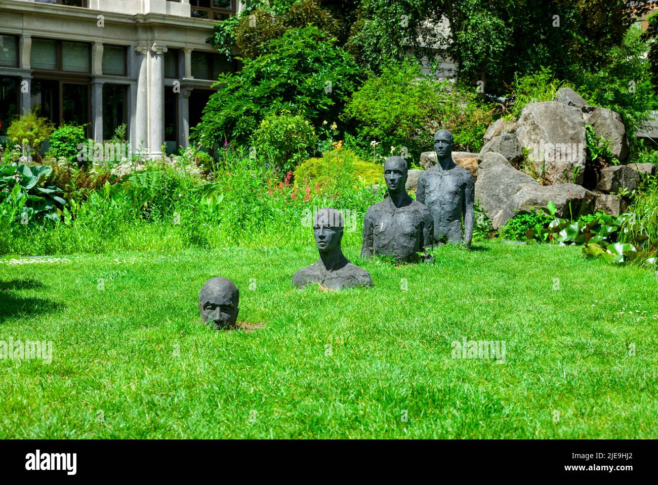 Den Botaniek Garden in Antwerpen/Belgien Stockfoto