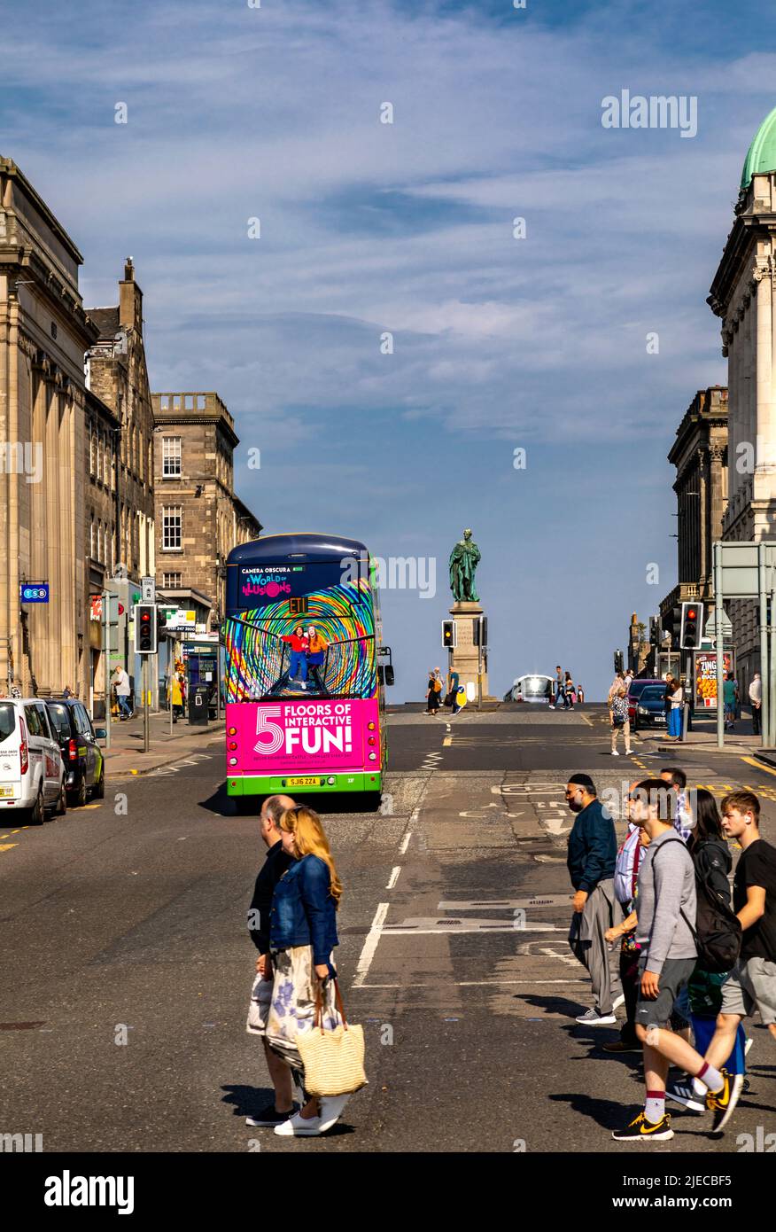 Edinburgh, die Hauptstadt Schottlands. Stockfoto