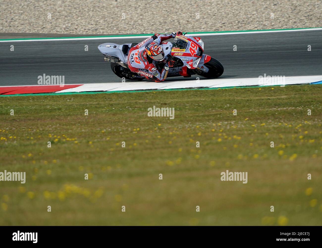 26. Juni 2022, TT Circuit Assen, Assen, Niederländischer Grand Prix 2022, auf dem Bild Fabio di Giannantonio aus Italien, Gresini Racing MotoGP Stockfoto