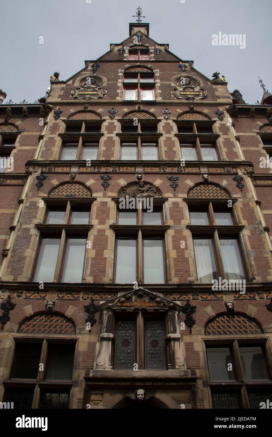Gebäude des ehemaligen Justizministeriums, Het Plein Den Haag, Niederlande Stockfoto