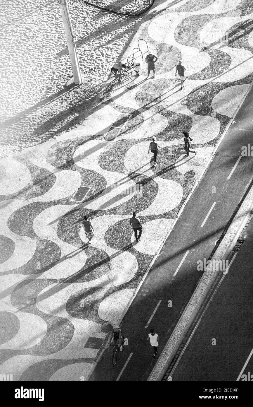 Codaba-Strand in Rio de Janeiro, Brasilien - 22. März 2017 : Blick auf den Codaba-Strand in Rio de Janeiro. Stockfoto