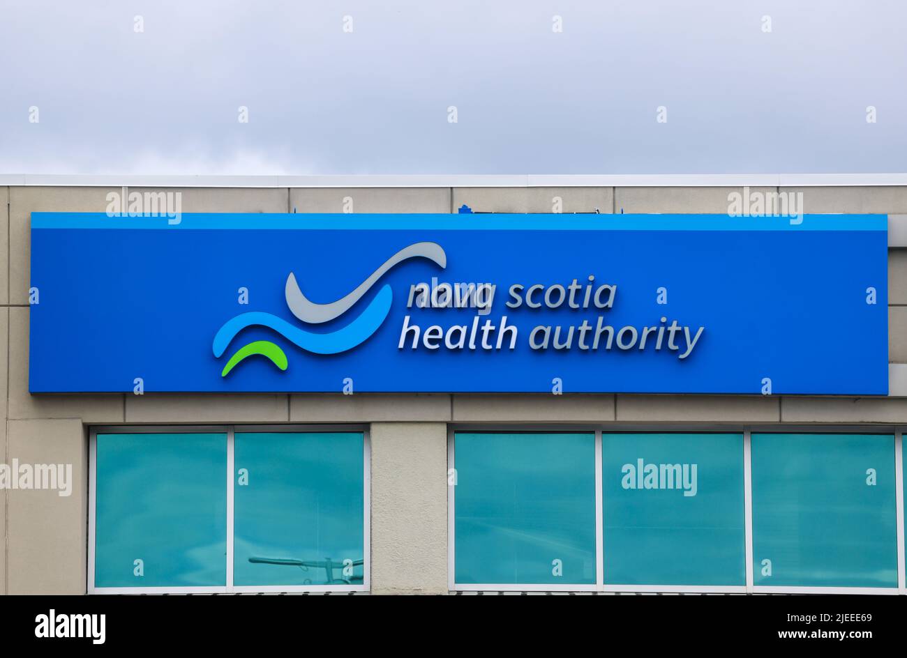 Gesundheitszentrum Der Gesundheitsbehörde Von Nova Scotia. NSHealth bietet Gesundheitsdienstleistungen für Nova Scotians an. HALIFAX, NOVA SCOTIA, KANADA Stockfoto