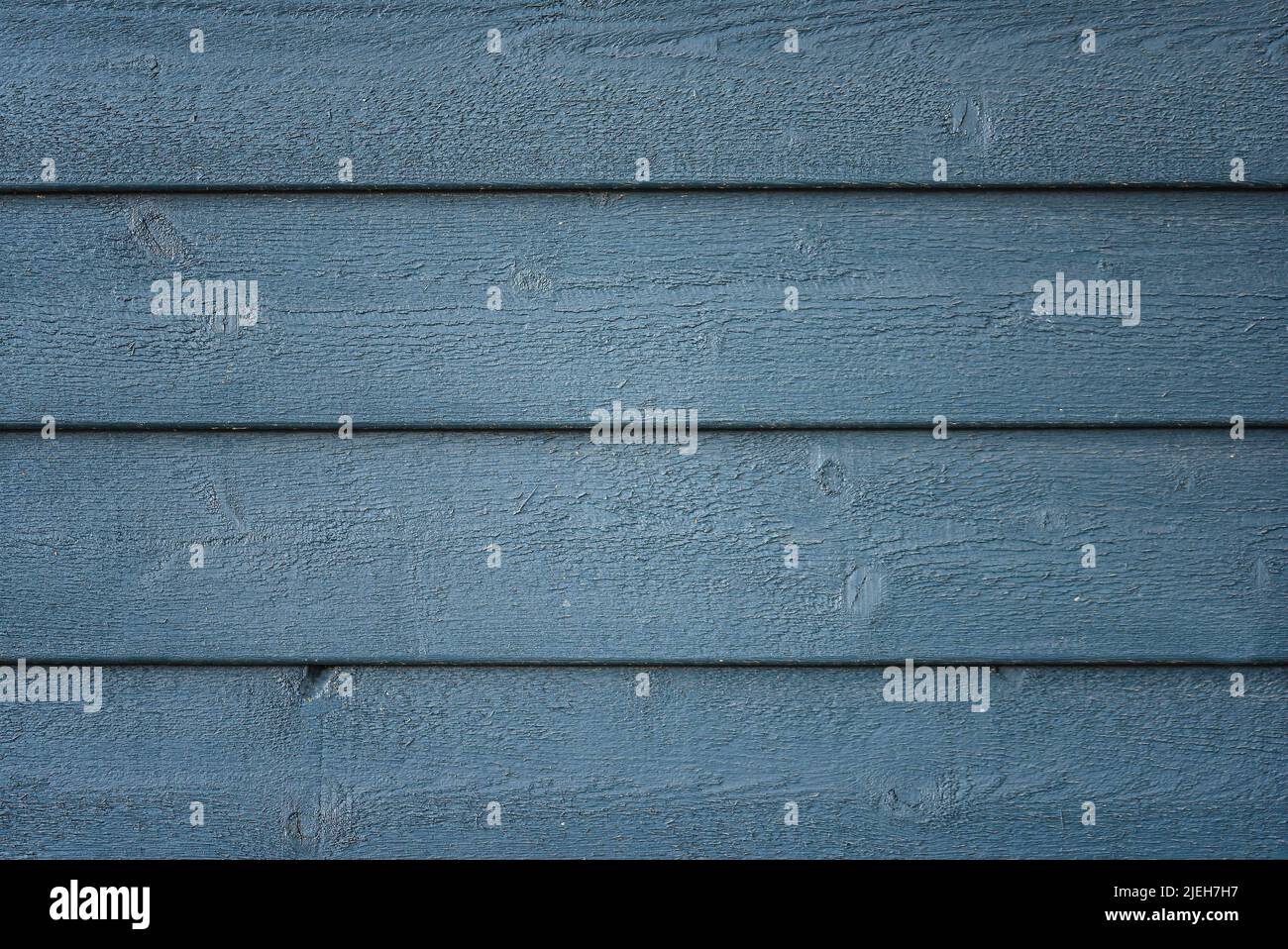 Grungy blau verwittert rau Holzverkleidung Hintergrund Stockfoto